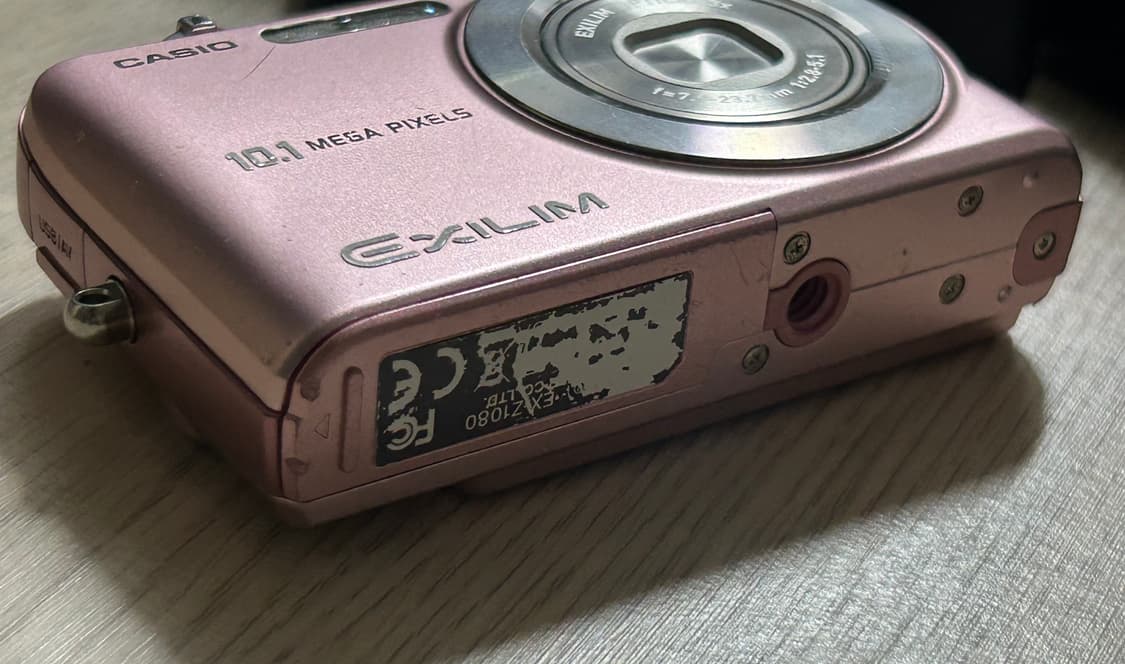 카시오 엑슬림/ exlim ex-z1080 핑크디카 상품이미지4