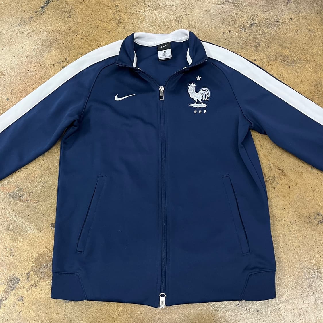 나이키 프랑스 네이비 져지 트랙탑 상품이미지3