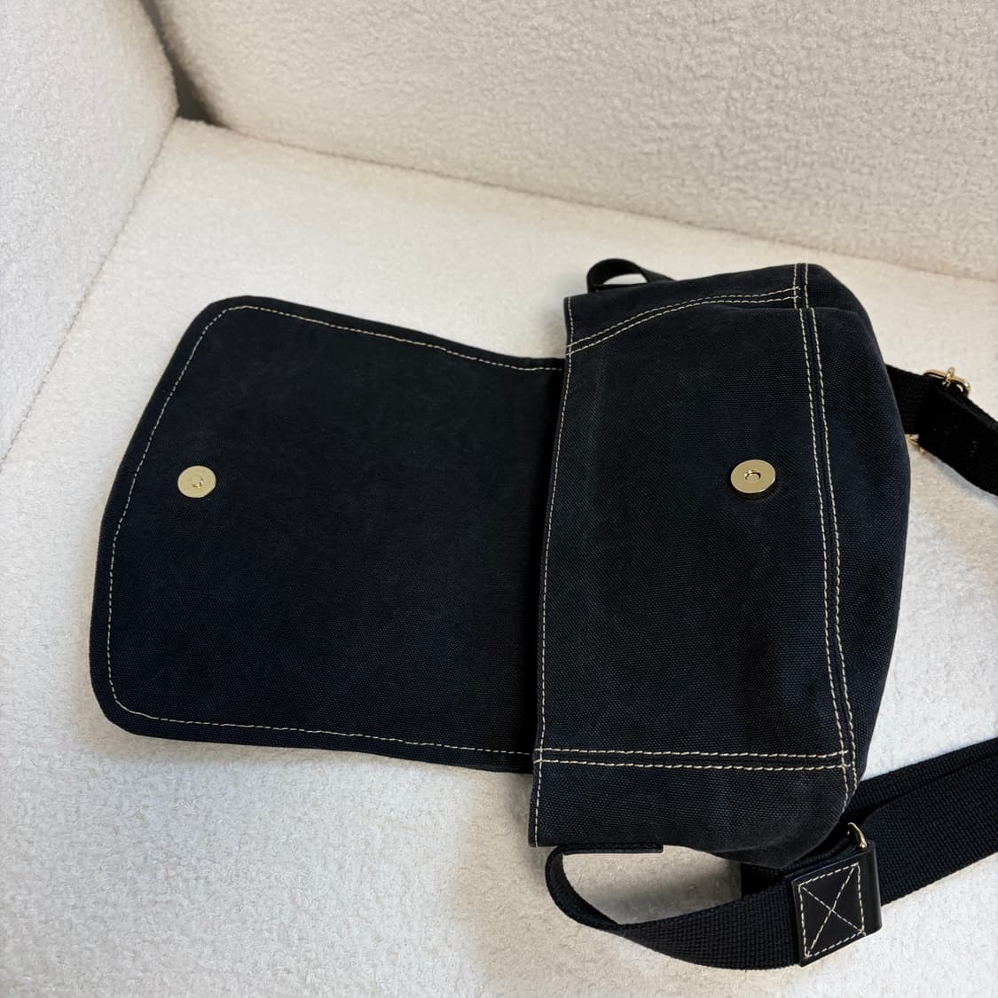 비비안웨스트우드 캔버스 크로스 숄더백 상품이미지5