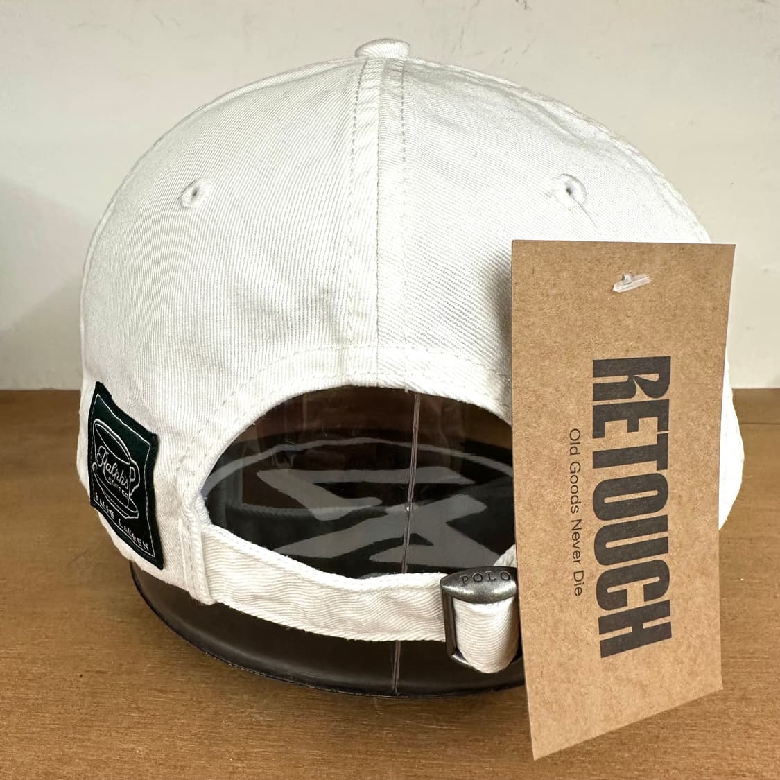 90‘s 폴로 P로고 패치 캡(레더 스트랩) 상품이미지4