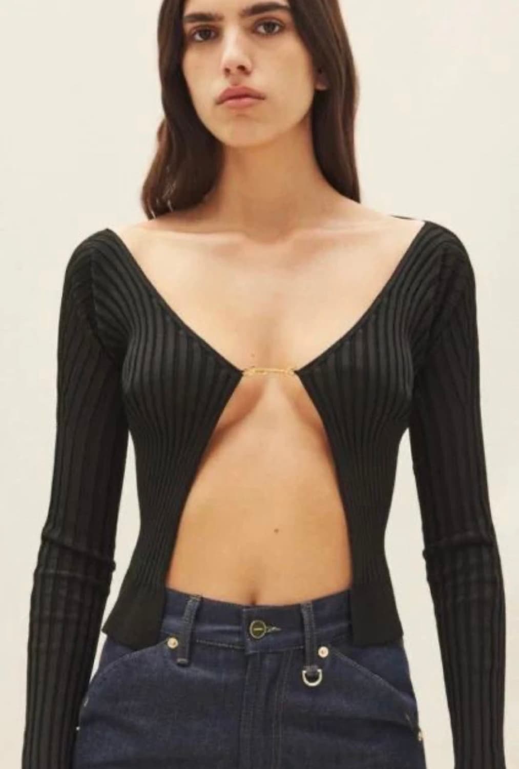 자크뮈스 jaquemus 프랄루 가디건 40 블랙 상품이미지1