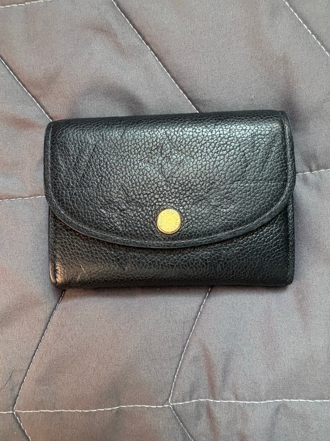 정품 루이비통 앙프렝뜨 블랙 카드지갑  상품이미지2