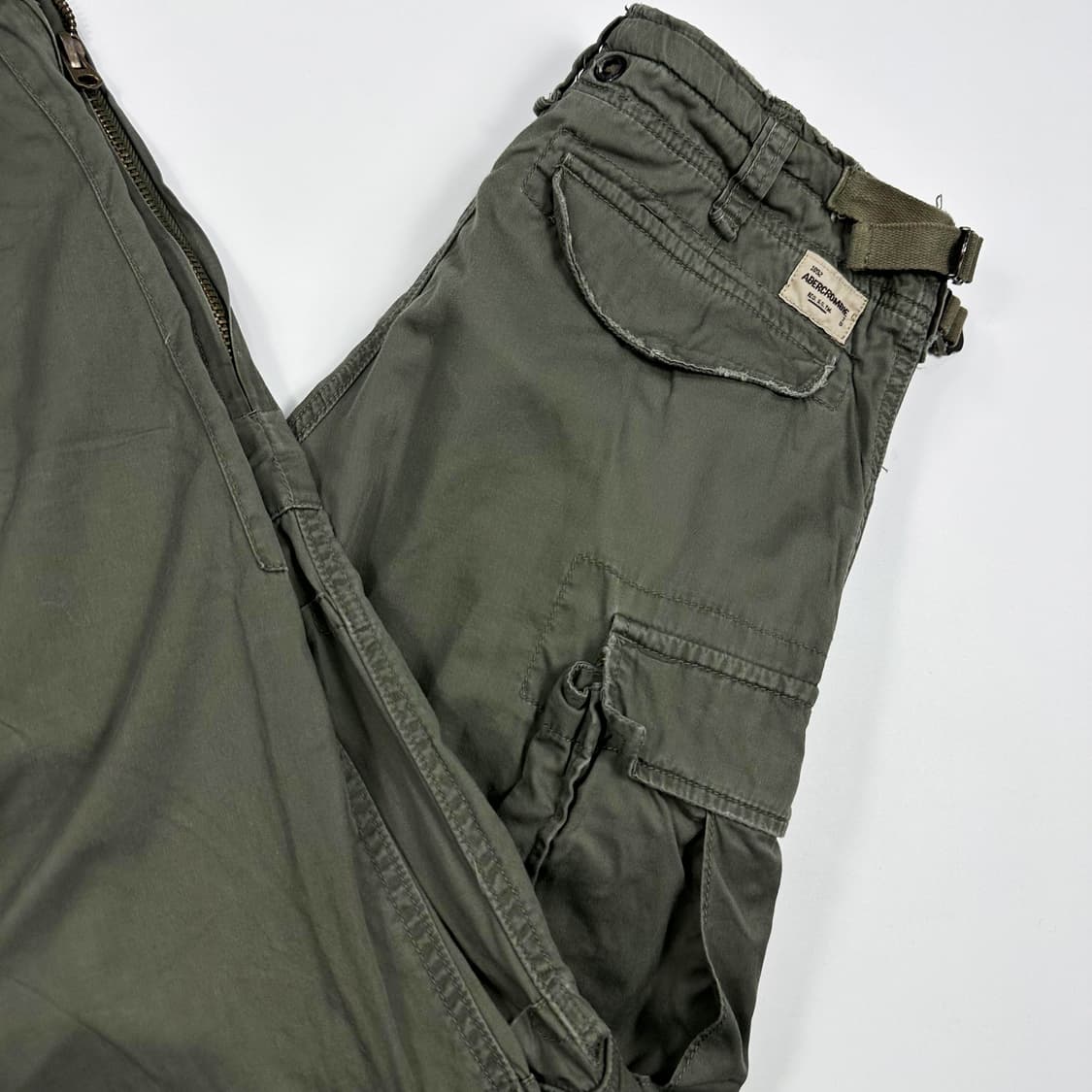 아베크롬비 카키 와이드 카고팬츠 (28인치 여성추천) 상품이미지1