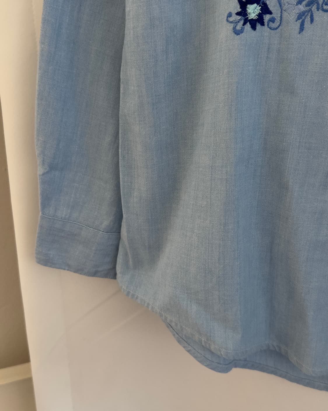 [ST.BARBARA] garden embroidery shirts 상품이미지4