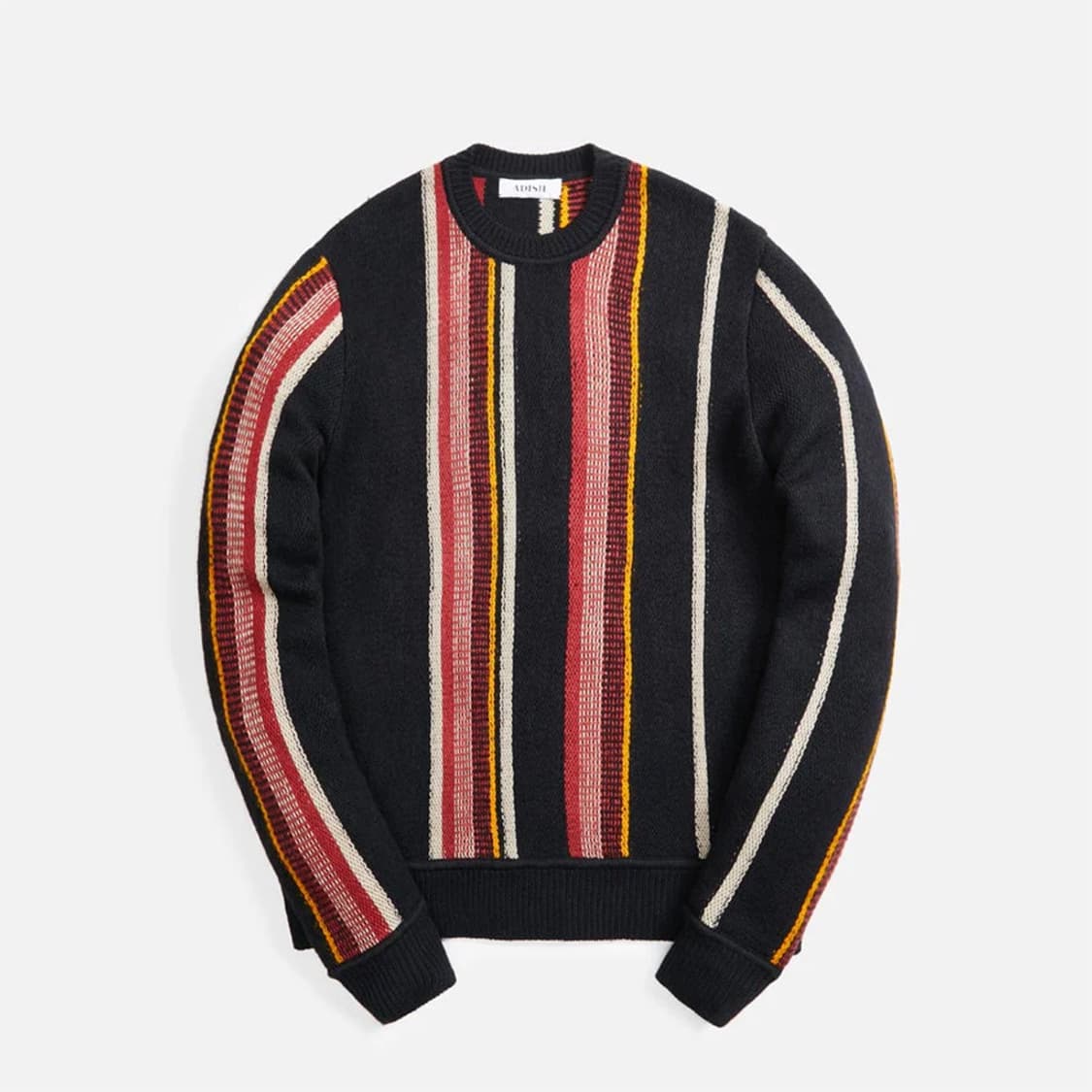 ADISH STUDIO(아디쉬)/헤비웨이트 멀티스트라이프 울니트 스웨터 상품이미지1