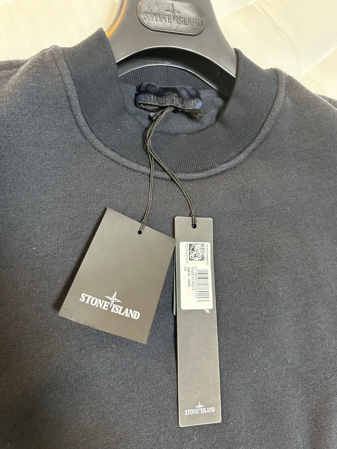 스톤아일랜드 고스트 피스 코튼 저지 크루넥 스웨트셔츠M (새상품) 상품이미지3