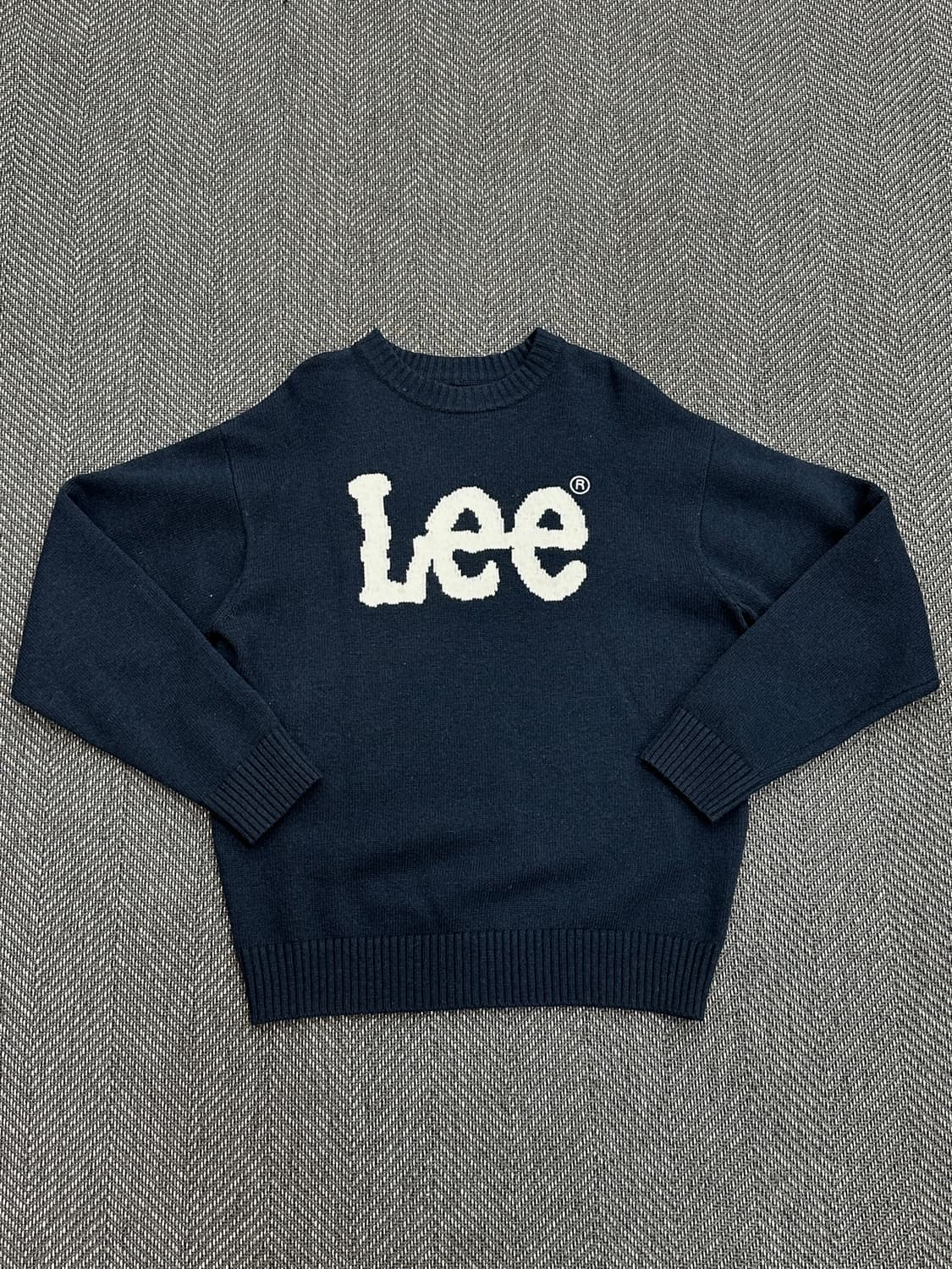 LEE 니트 네이비 상품이미지4