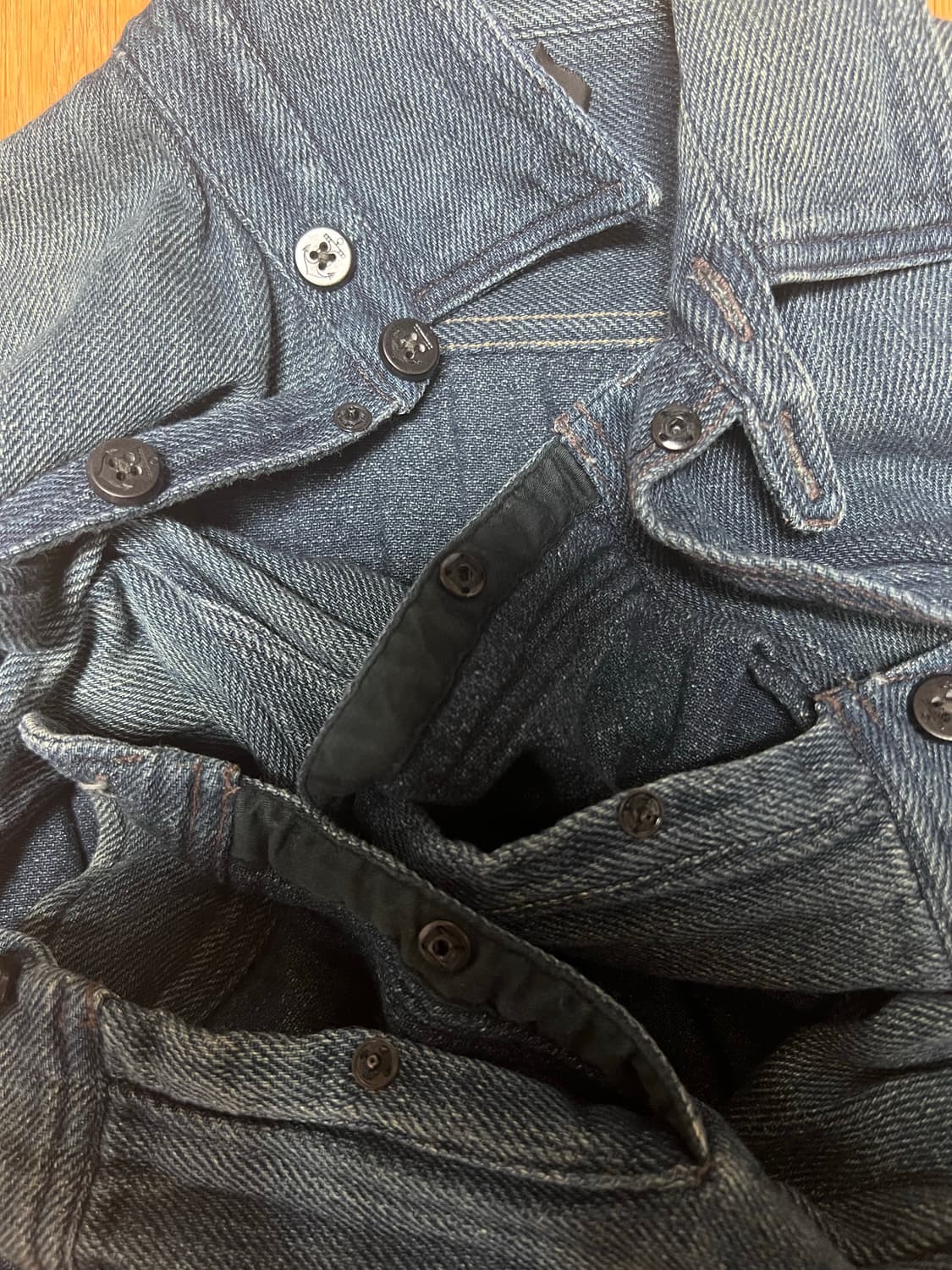 더블알엘 구형 데님셔츠 RRL Double Indigo Early2010 상품이미지9