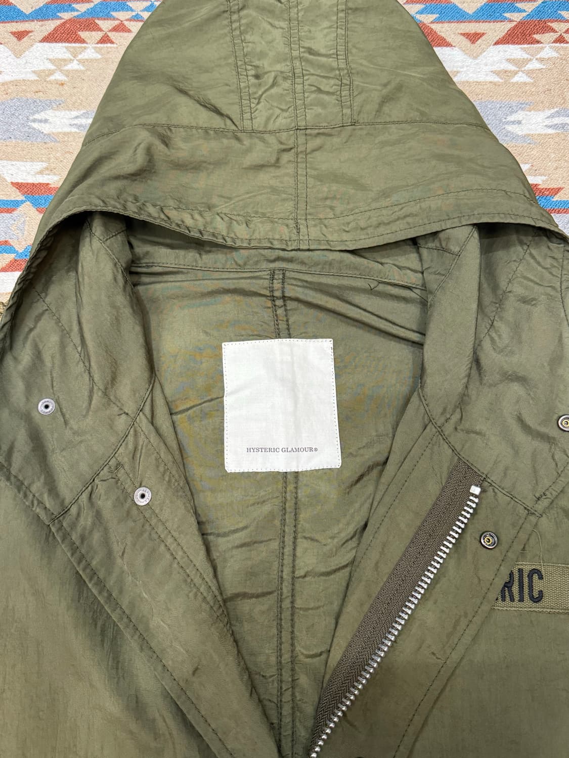 [S][95] 히스테릭글래머 밀리터리 나일론 파카 상품이미지3