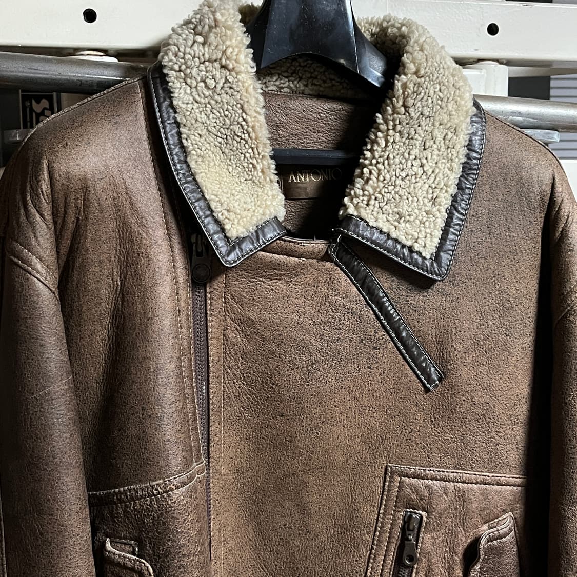 안토니오 양가죽 무스탕 100 상품이미지2