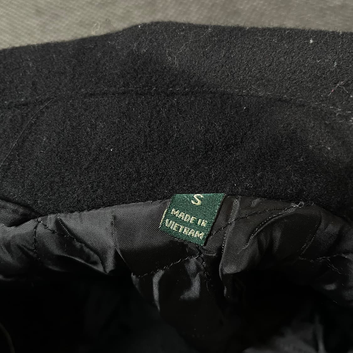 폴로랄프로렌 블랙 더블 숏 코트 S 상품이미지6