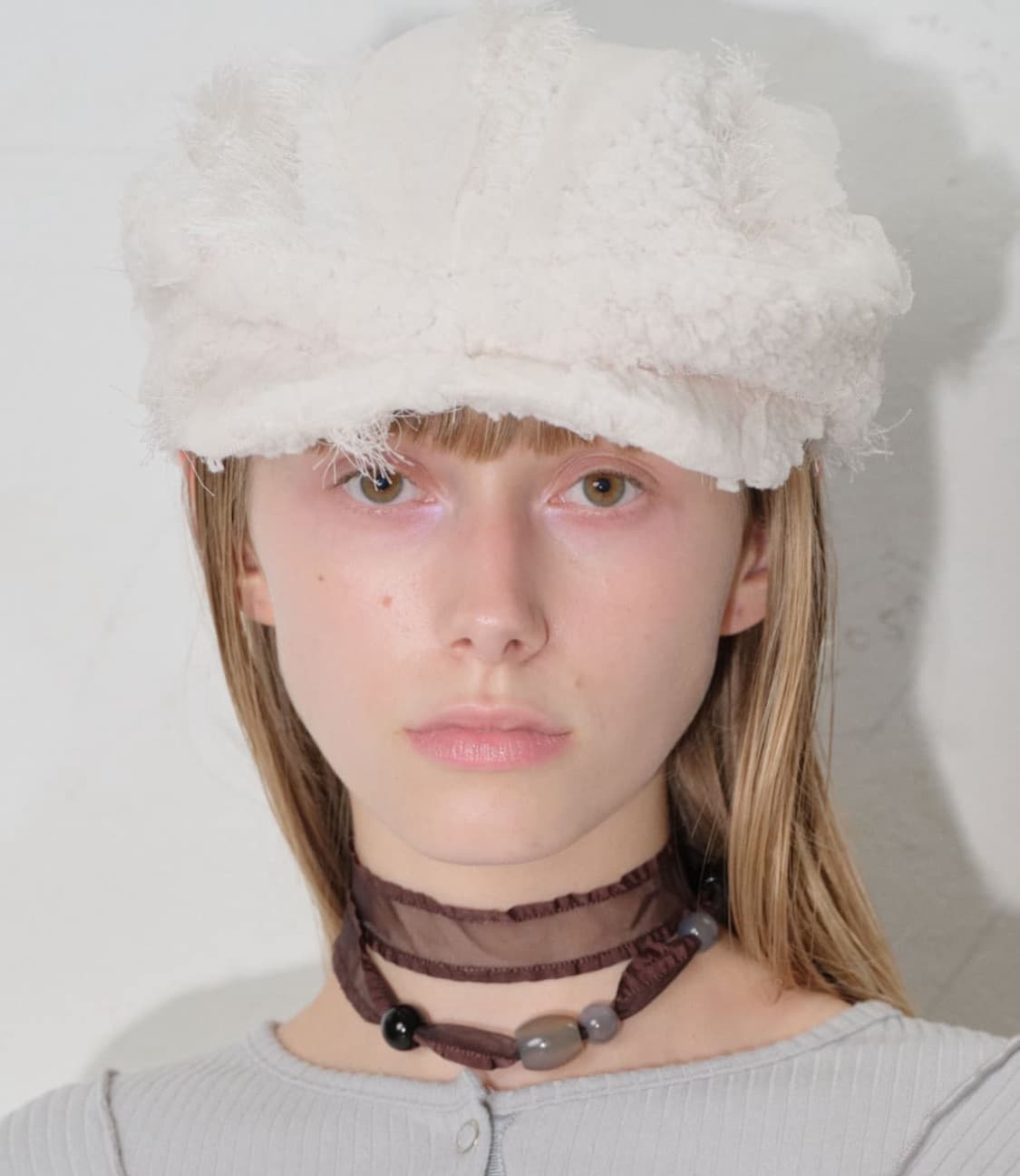 타입서비스 퍼 리본 헌팅캡 상품이미지1