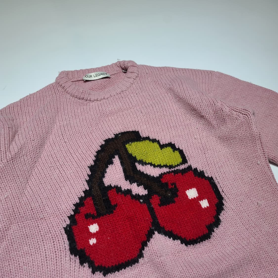 아워레가시 핑크 체리 니트[50] 상품이미지2