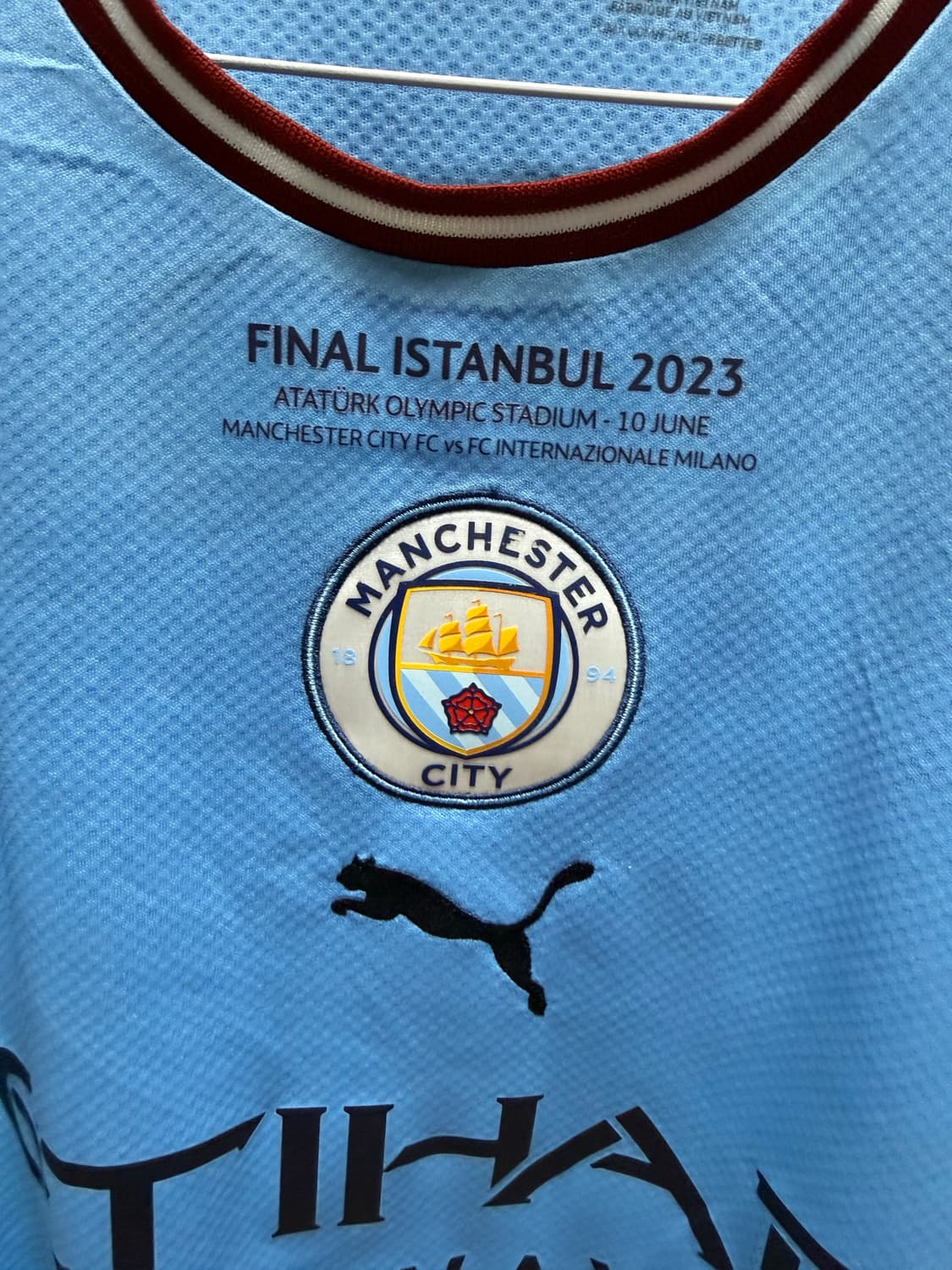 22-23 맨시티 홀란드 유니폼 상품이미지4