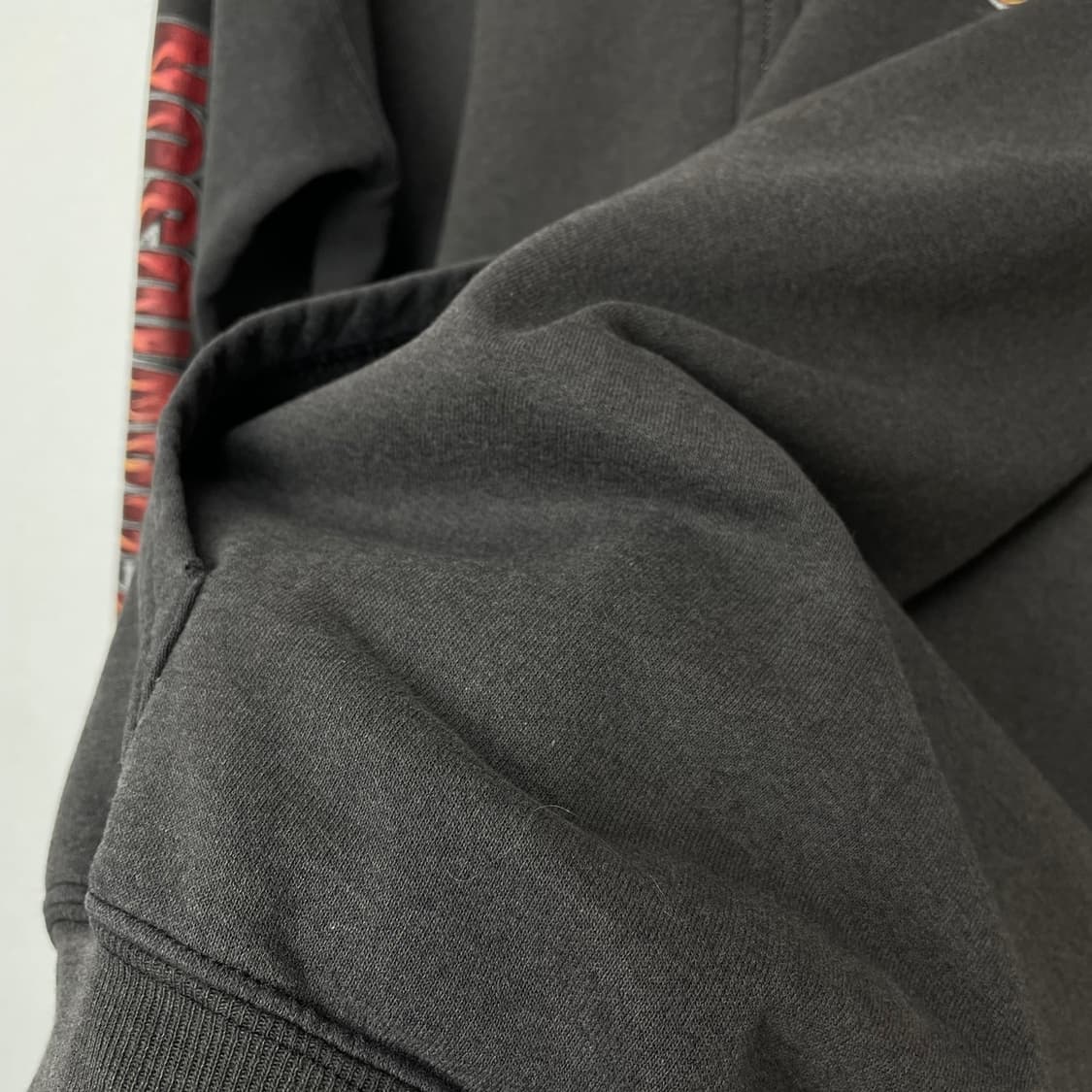 할리데이비슨 차콜그레이 빈티지 프린팅 후드집업 M 상품이미지6