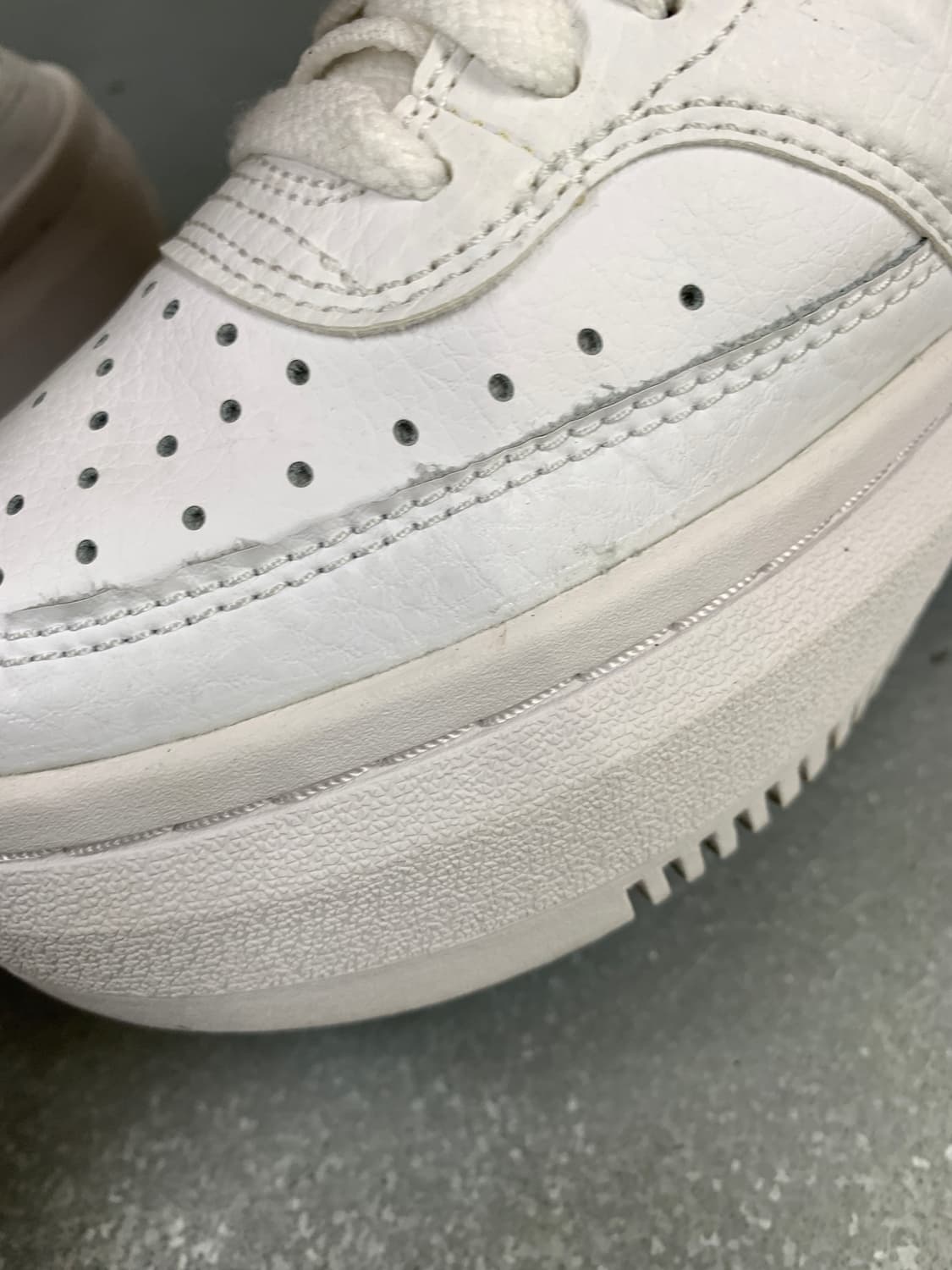 나이키 코트 비전 알타 로우 화이트 240 상품이미지5