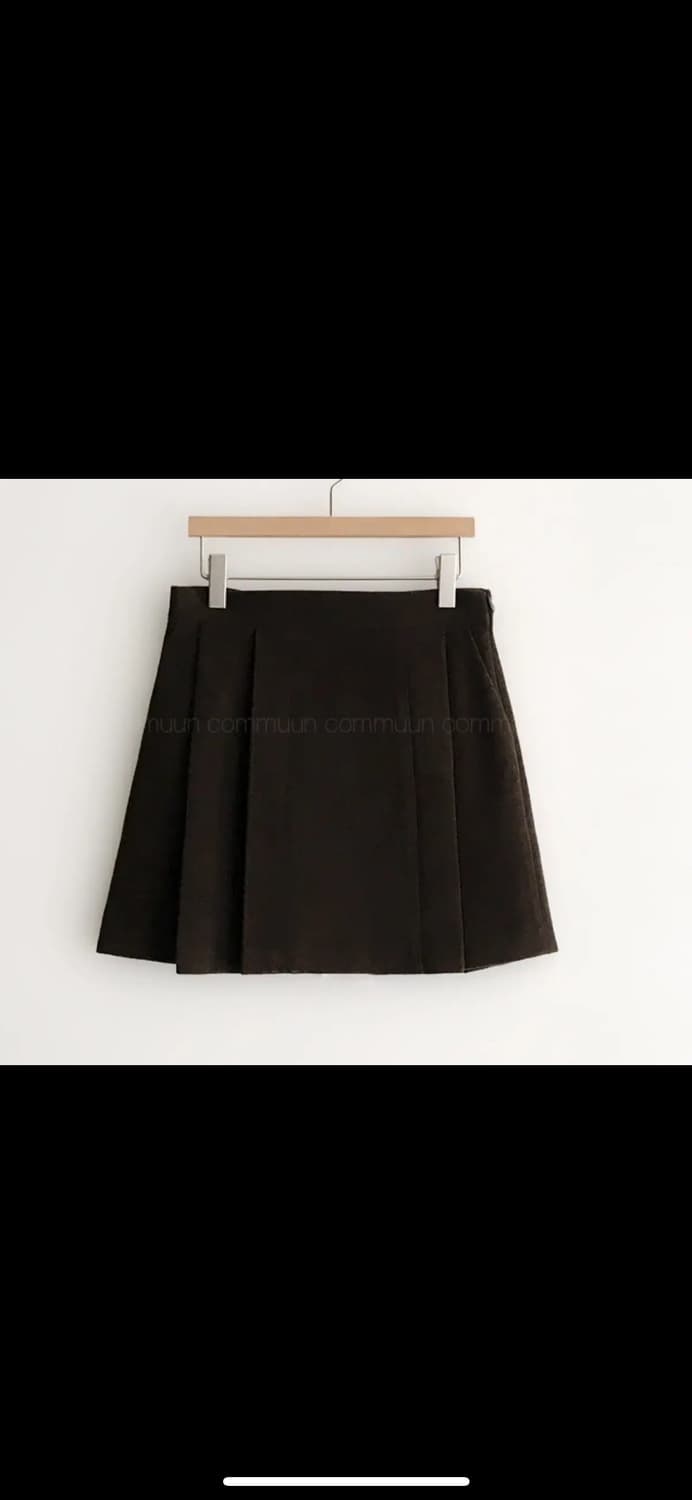 러브유쏘머치 젬마 스커트 브라운 m 상품이미지5