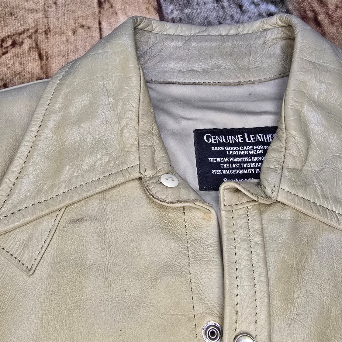 재팬 카우스킨 웨스턴셔츠 상품이미지2