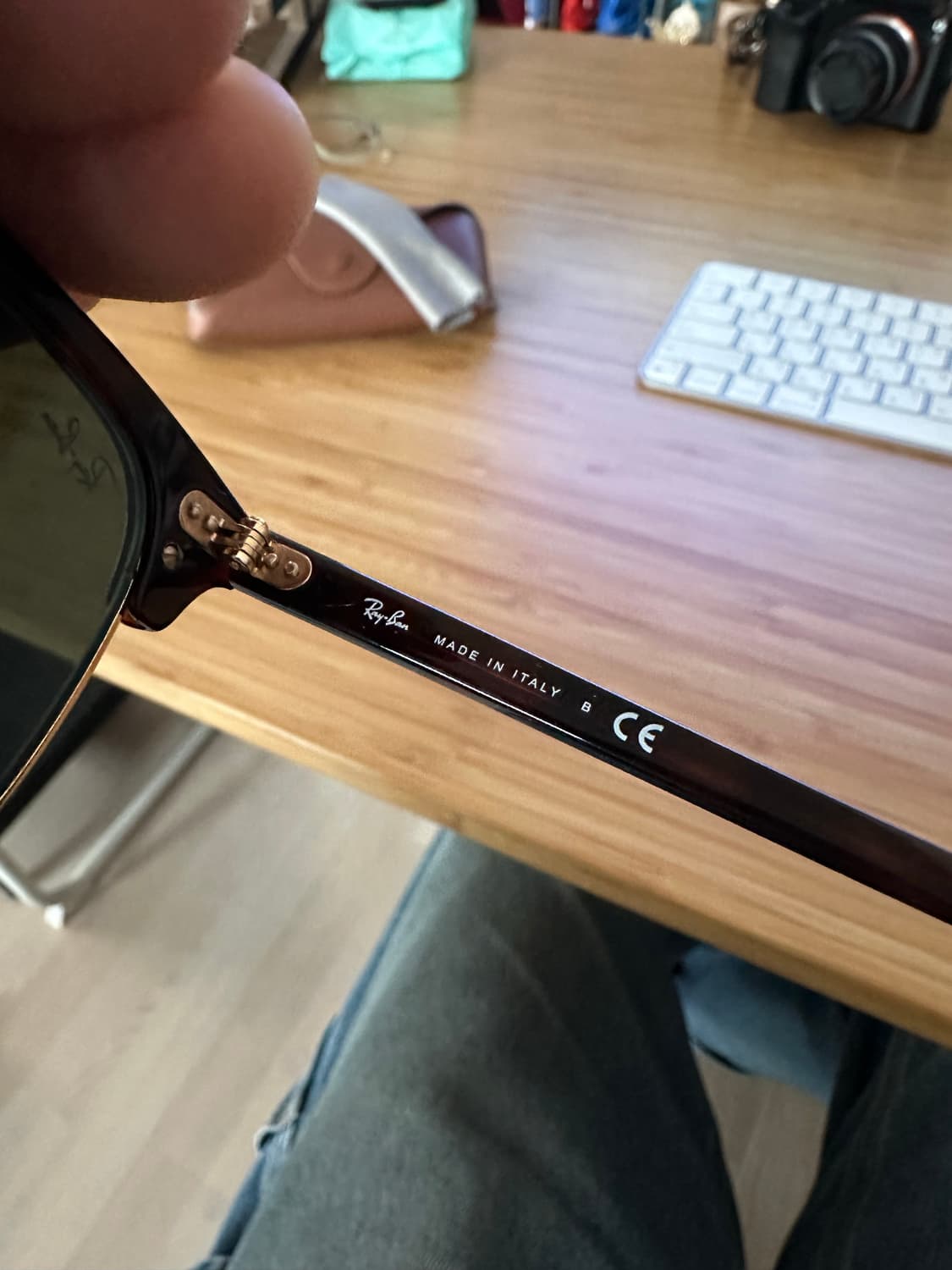 레이밴 클럽마스터 호피브라운 51 상품이미지4