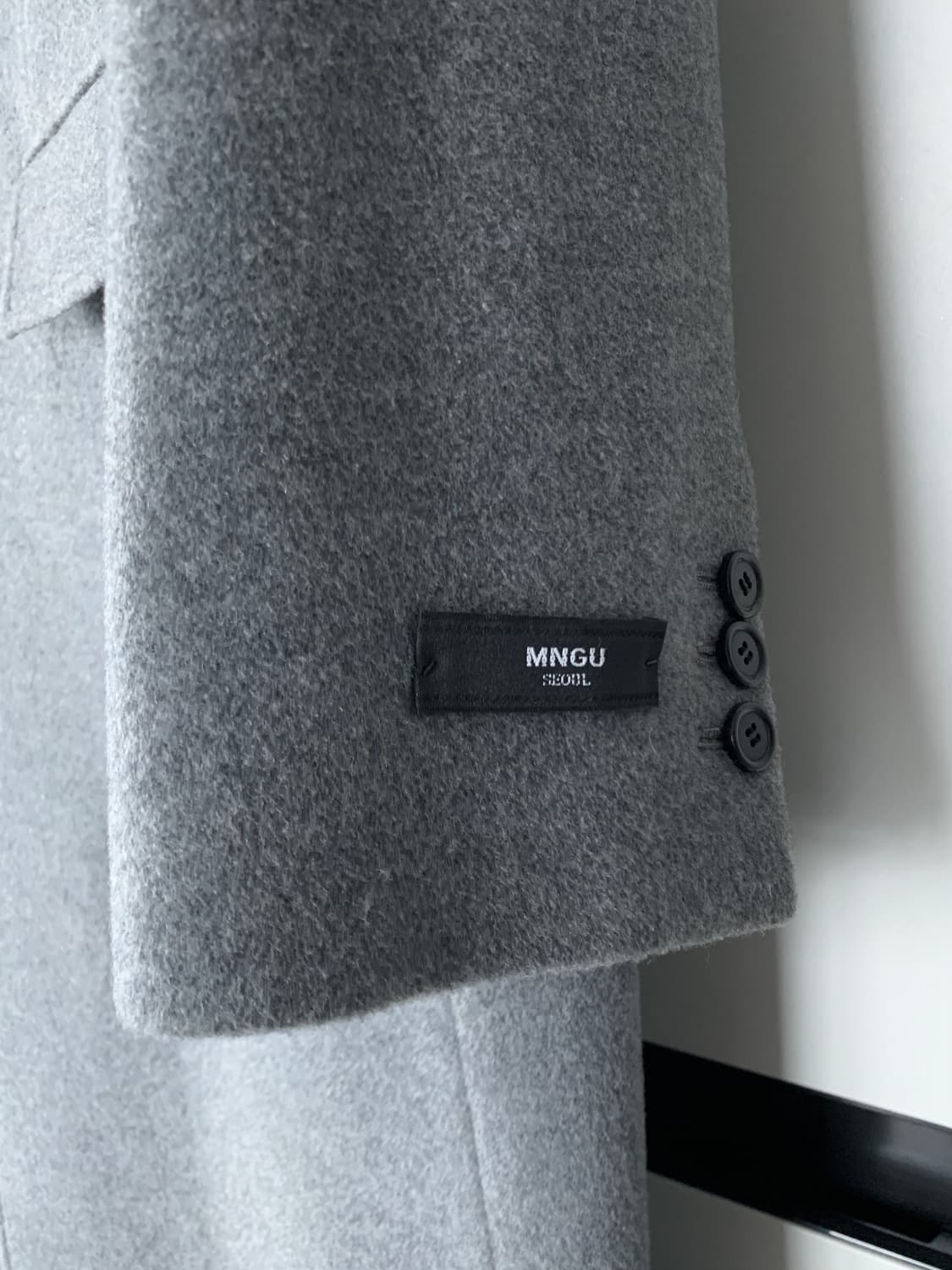 [L] MNGU 체스터필드 코트 캐시미어 혼방 상품이미지3