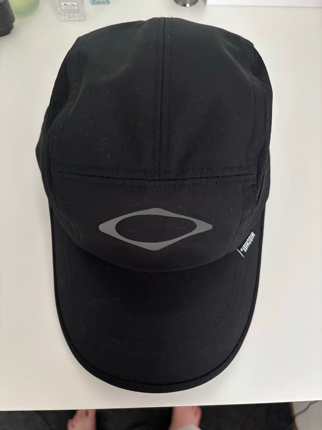 미스치프 롬버스 러닝 캡 블랙 상품이미지3