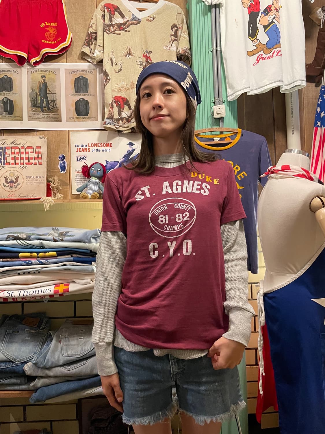 1981–82 ST. AGNES C.Y.O. Vintage T-shirt 상품이미지5