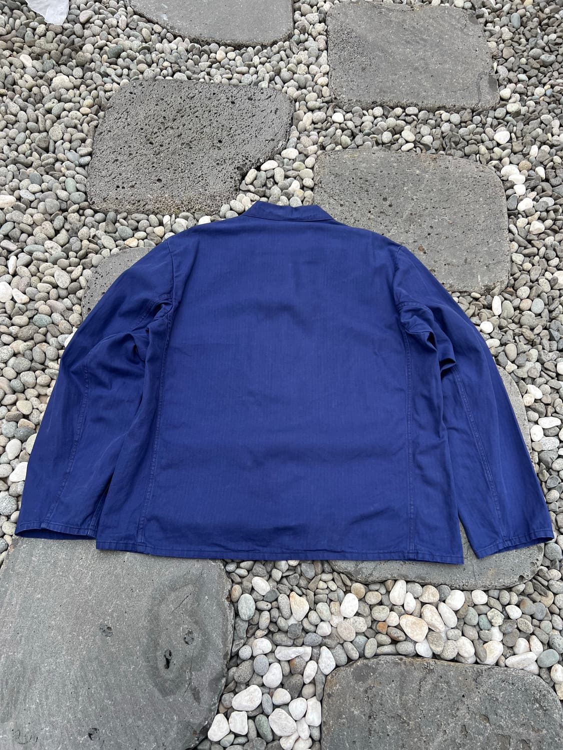 (BIGSIZE)(DEADSTOCK) HBT 헤링본트윌코튼 프렌치워크자켓 상품이미지2