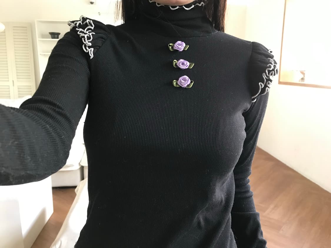 vintage frill top 상품이미지4