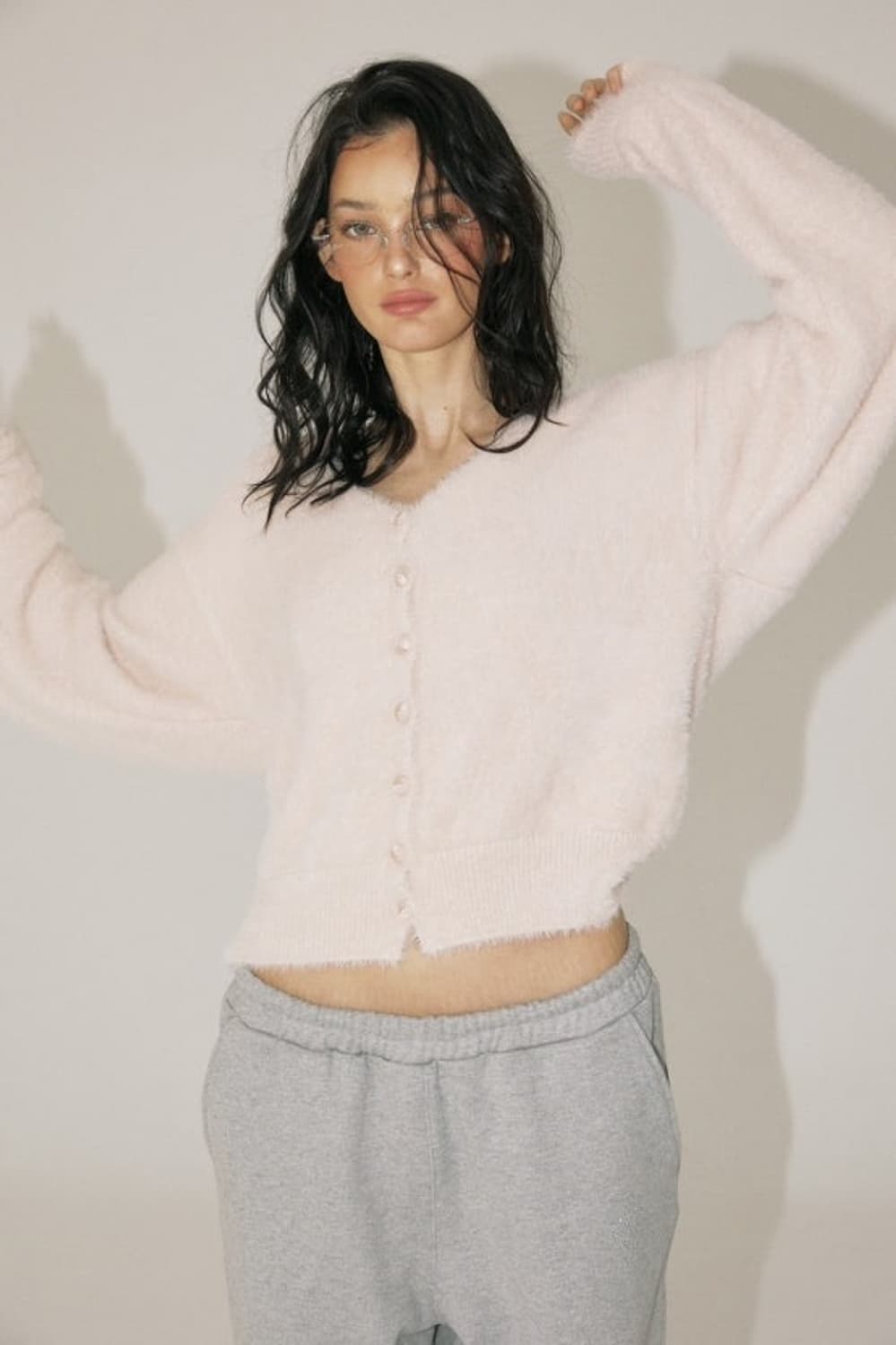 threetimes 쓰리타임즈 메리 니트 가디건 상품이미지2