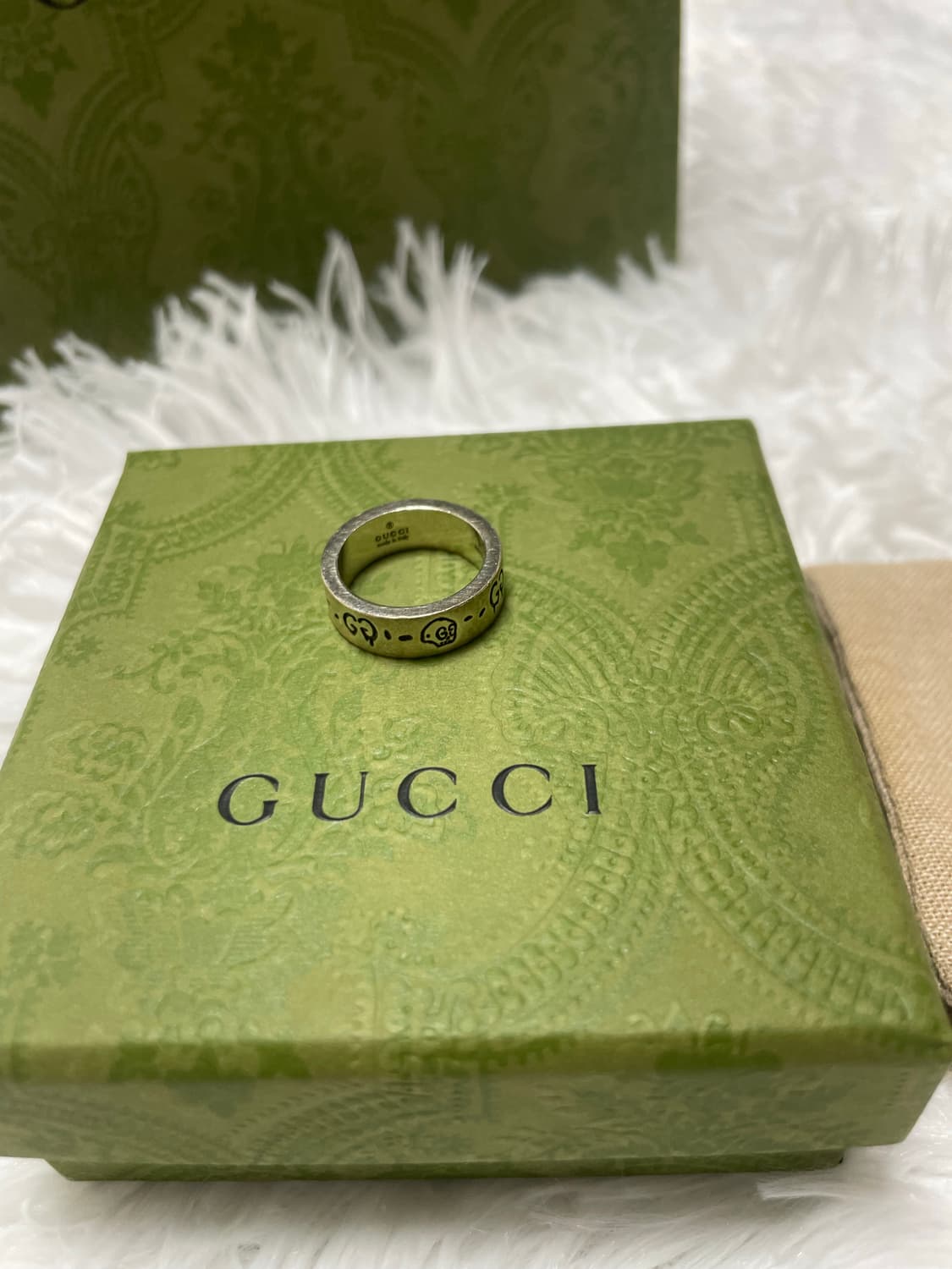 구찌 고스트 반지 9호 상품이미지2