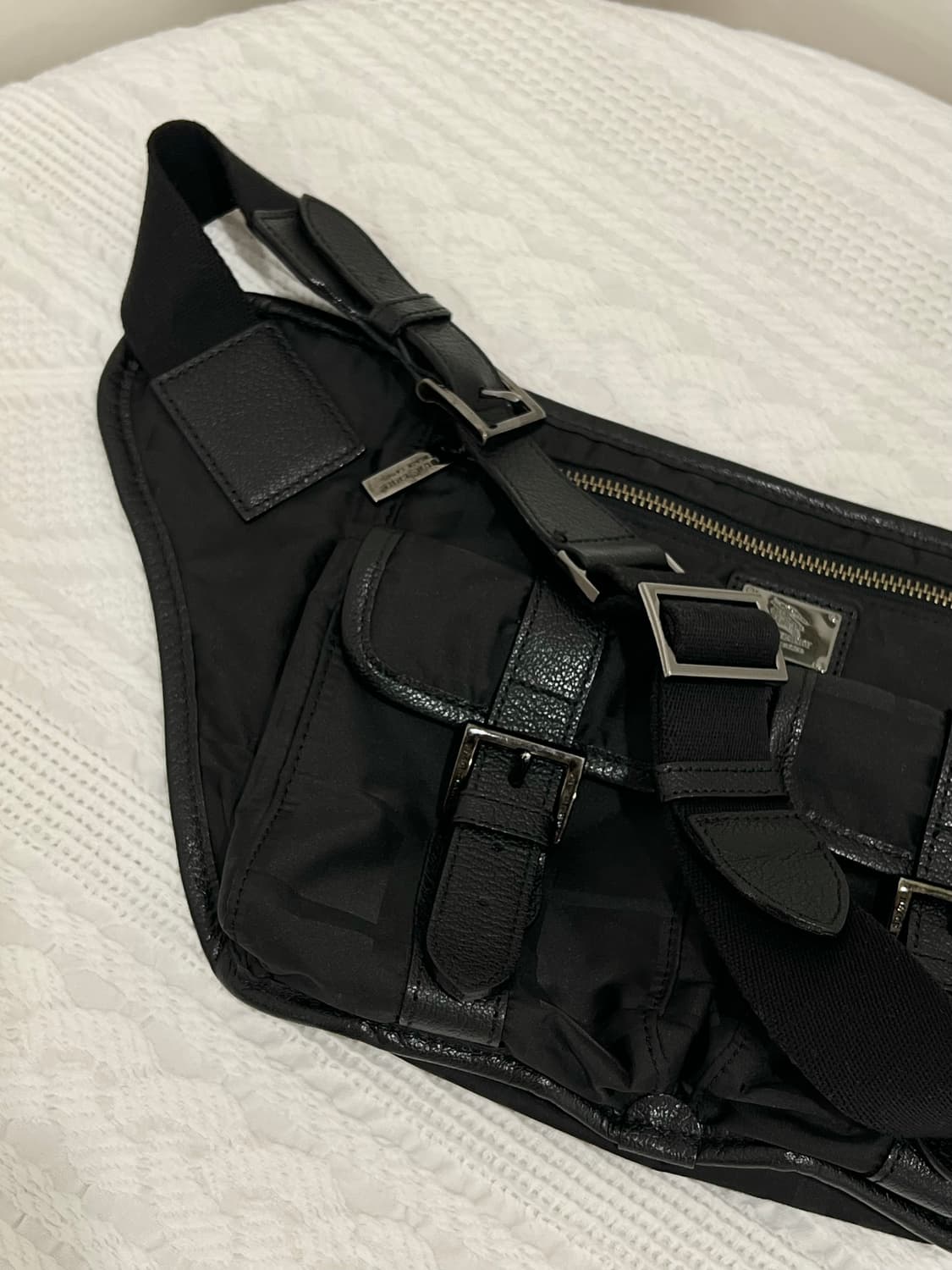 버버리 블랙라벨 노바체크 힙색 상품이미지2