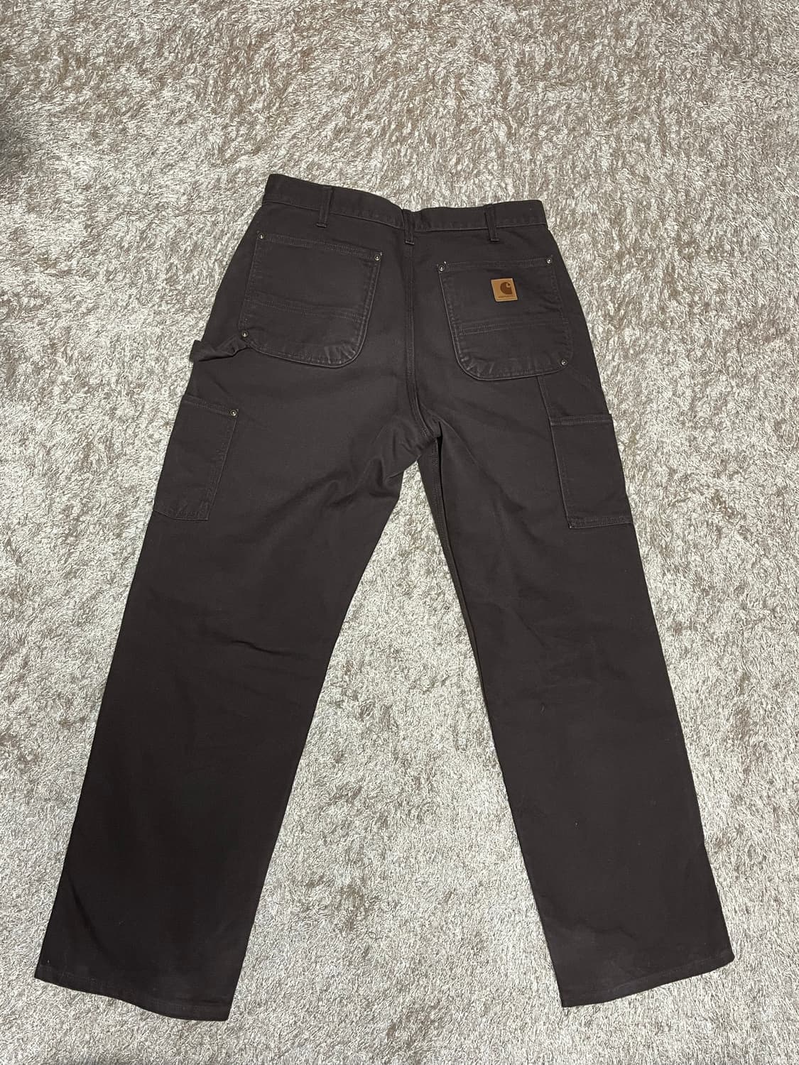 Carhartt double knee pants brown 상품이미지2