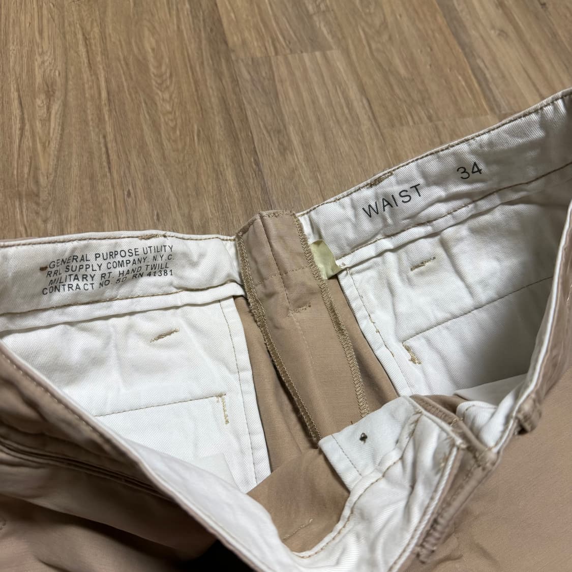 [RRL] 치노쇼트팬츠 상품이미지3