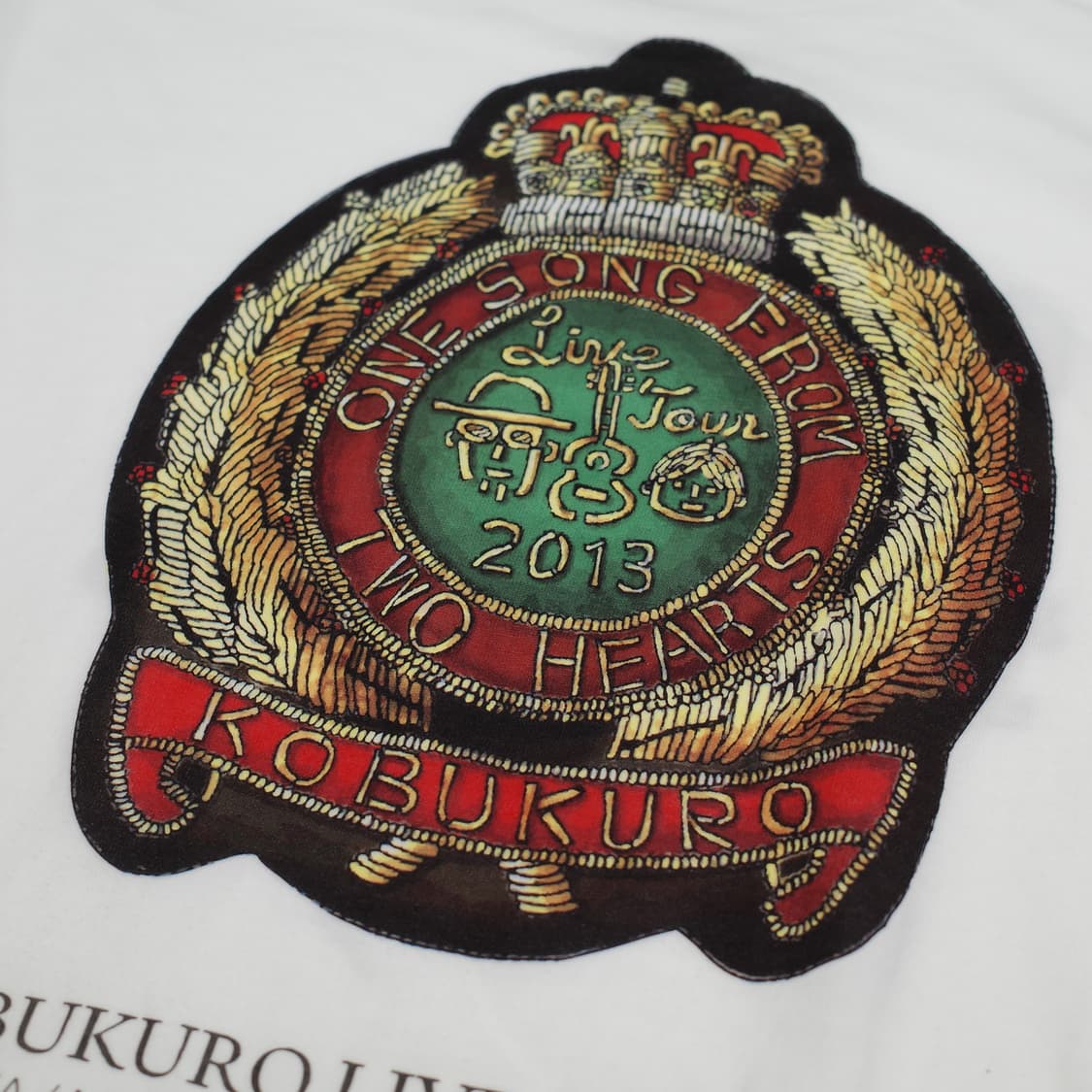 Kobukuro 밴드 라이브투어 기념티셔츠 상품이미지3