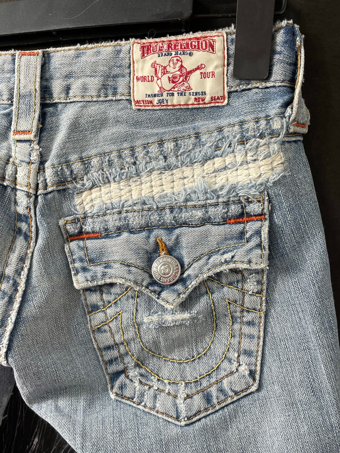 트루릴리전 조이 디트로이트 데미지 부츠컷 데님 팬츠 청바지 24 상품이미지4