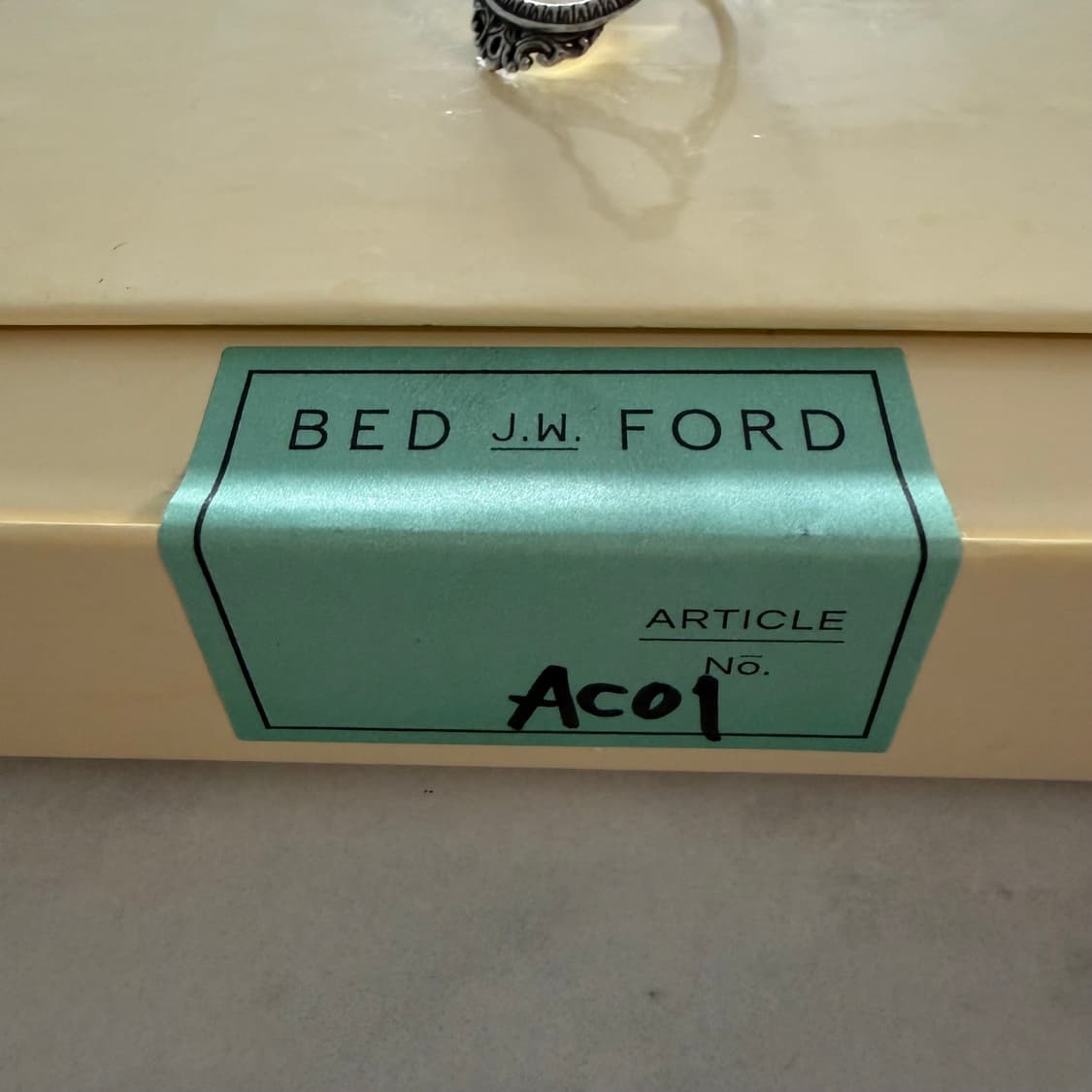 베드포드 Bed J.W. Ford 실버 925 미러 링 반지 15호 상품이미지5