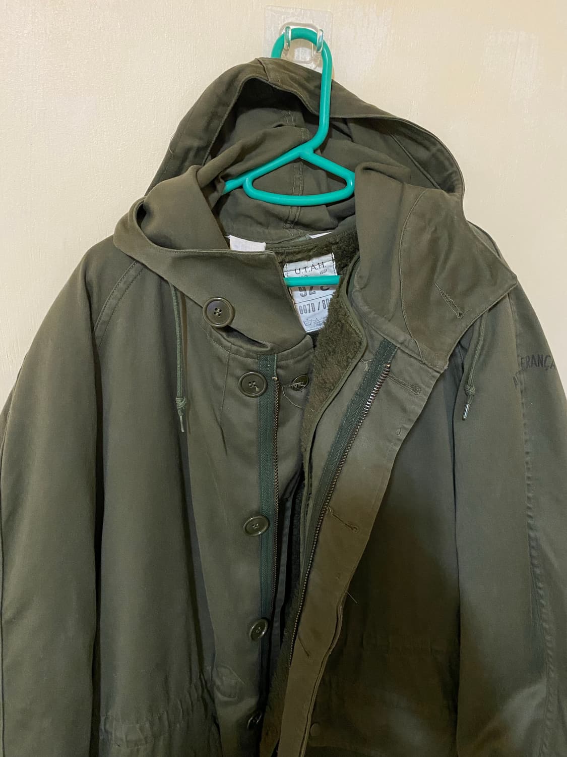 프랑스군 80-90 FRENCH ARMY M-64 PARKA 상품이미지2