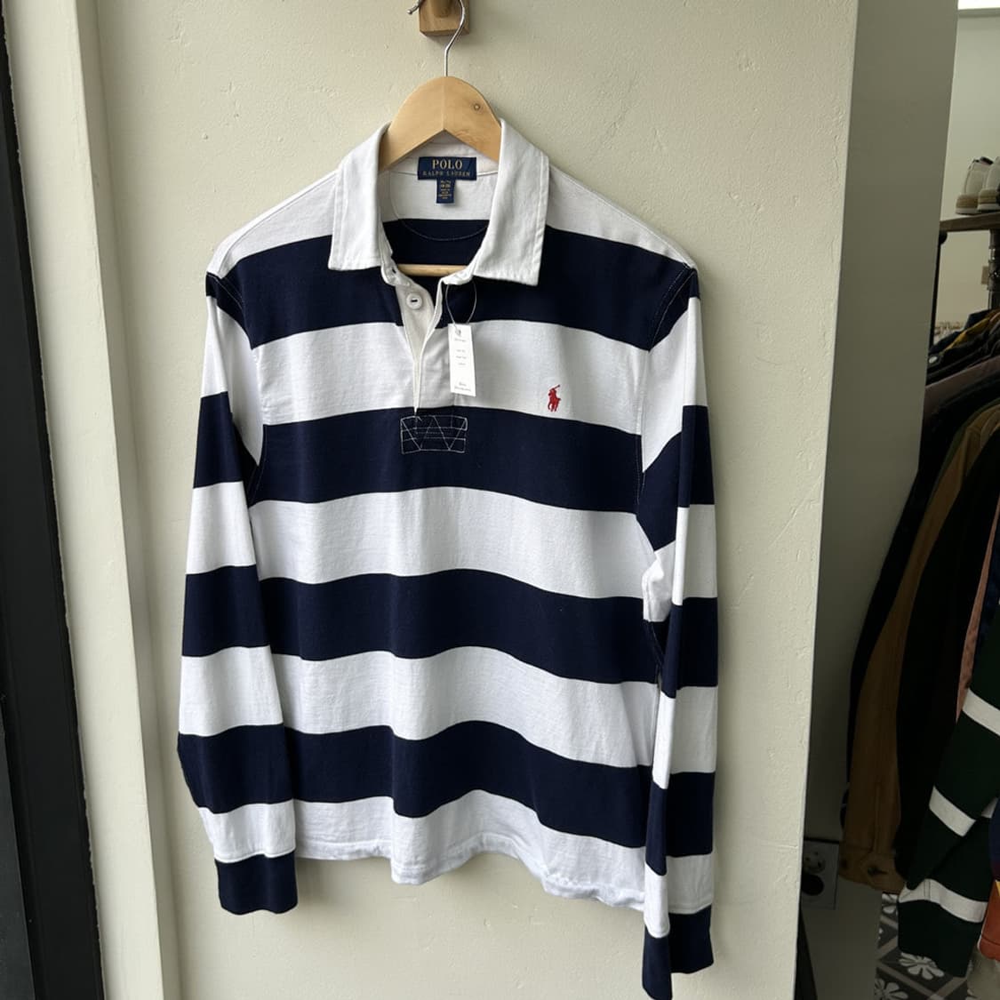 16191 - 폴로 랄프로렌 스트라이프 럭비티 상품이미지2