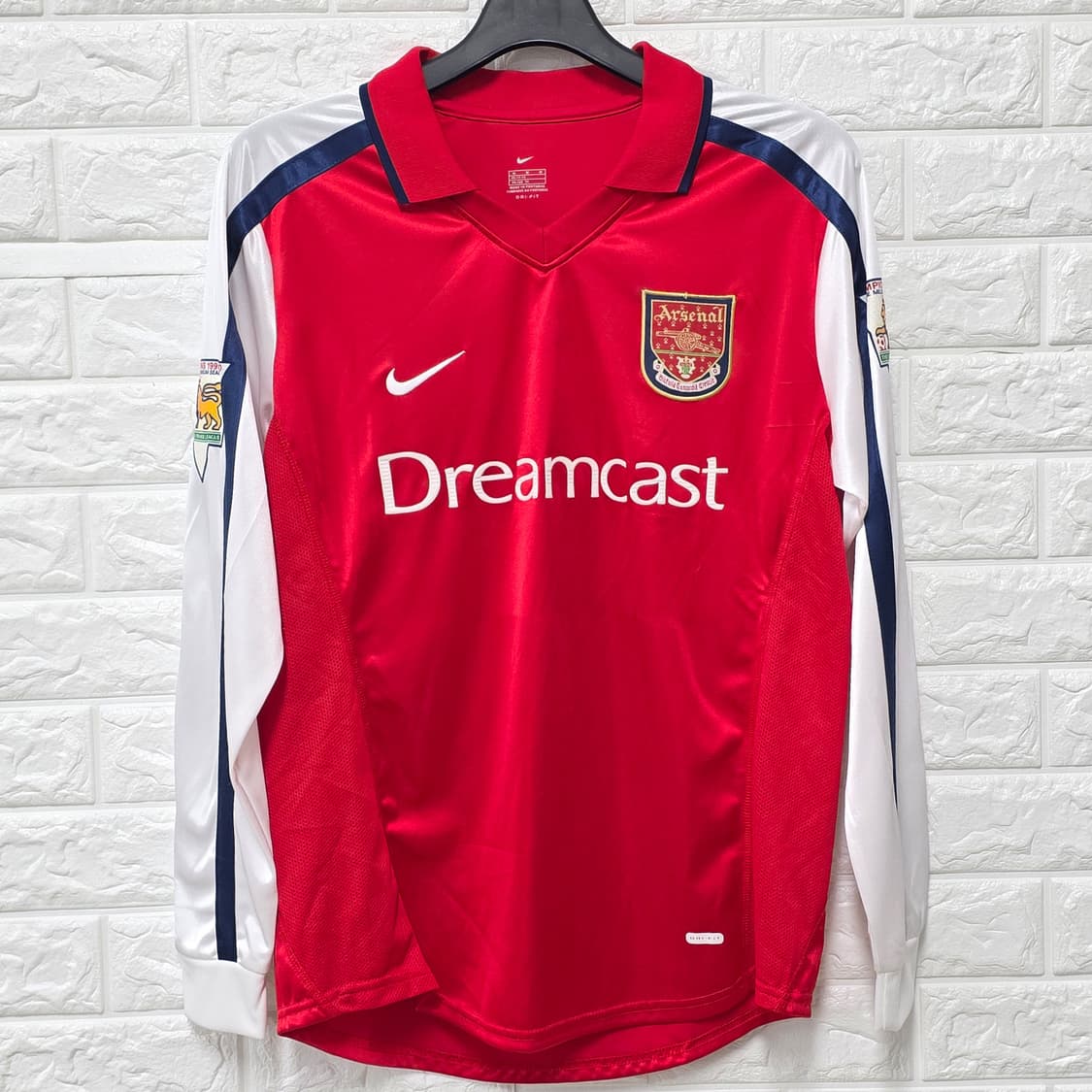 택포// 나이키 00/02 아스날 베르캄프 유니폼 상품이미지1