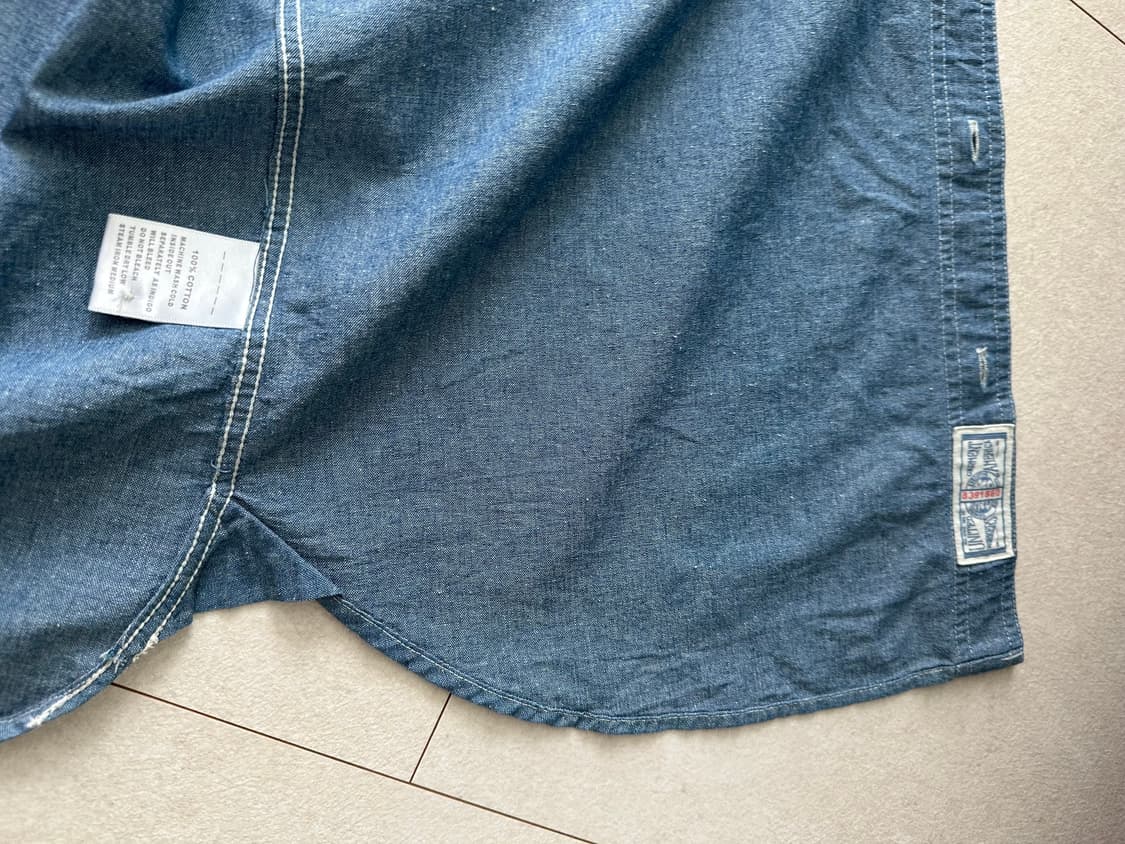 [XL] 브론슨 샴브레이 라이트 인디고 상품이미지8