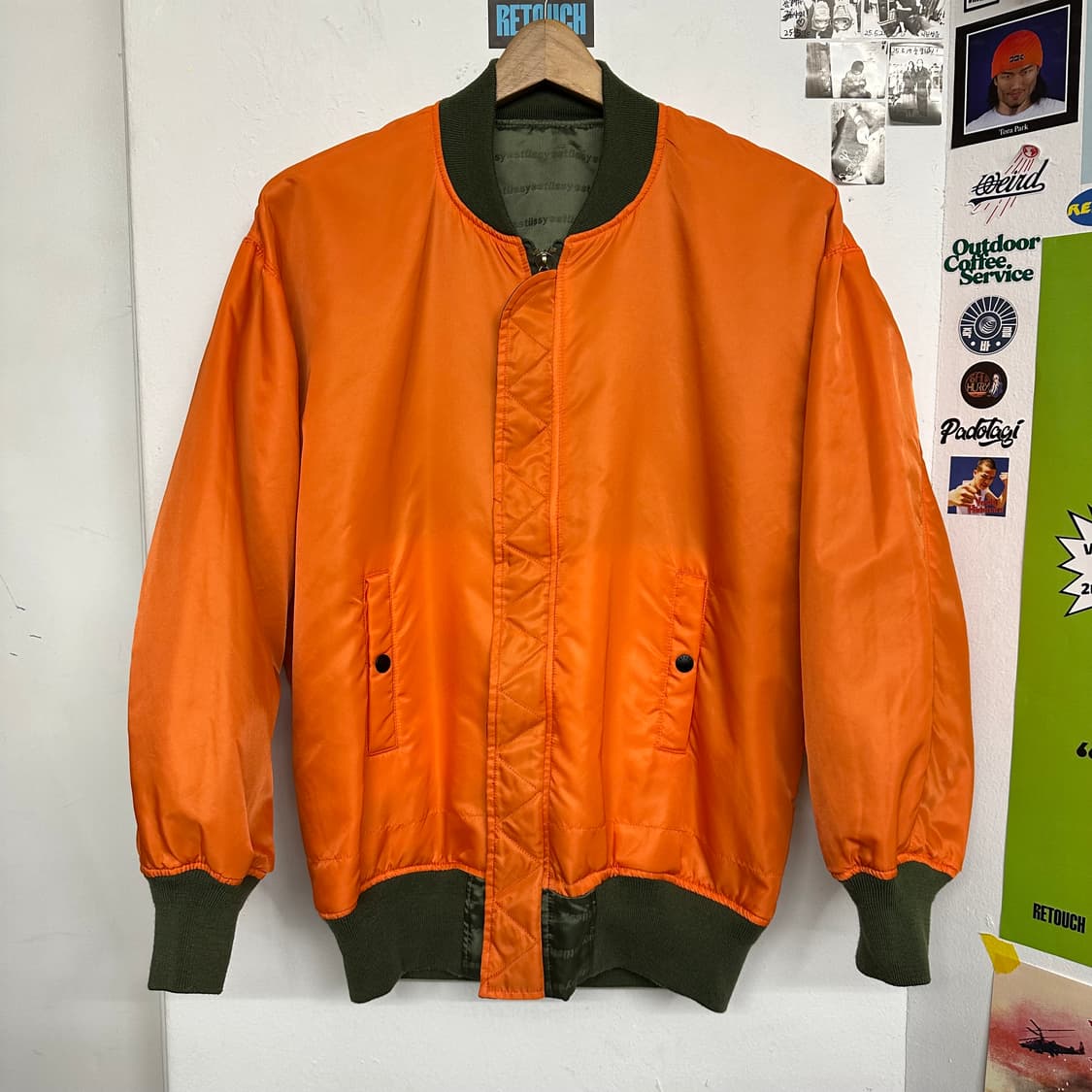 스투시 리버서블 MA-1 자켓 상품이미지7