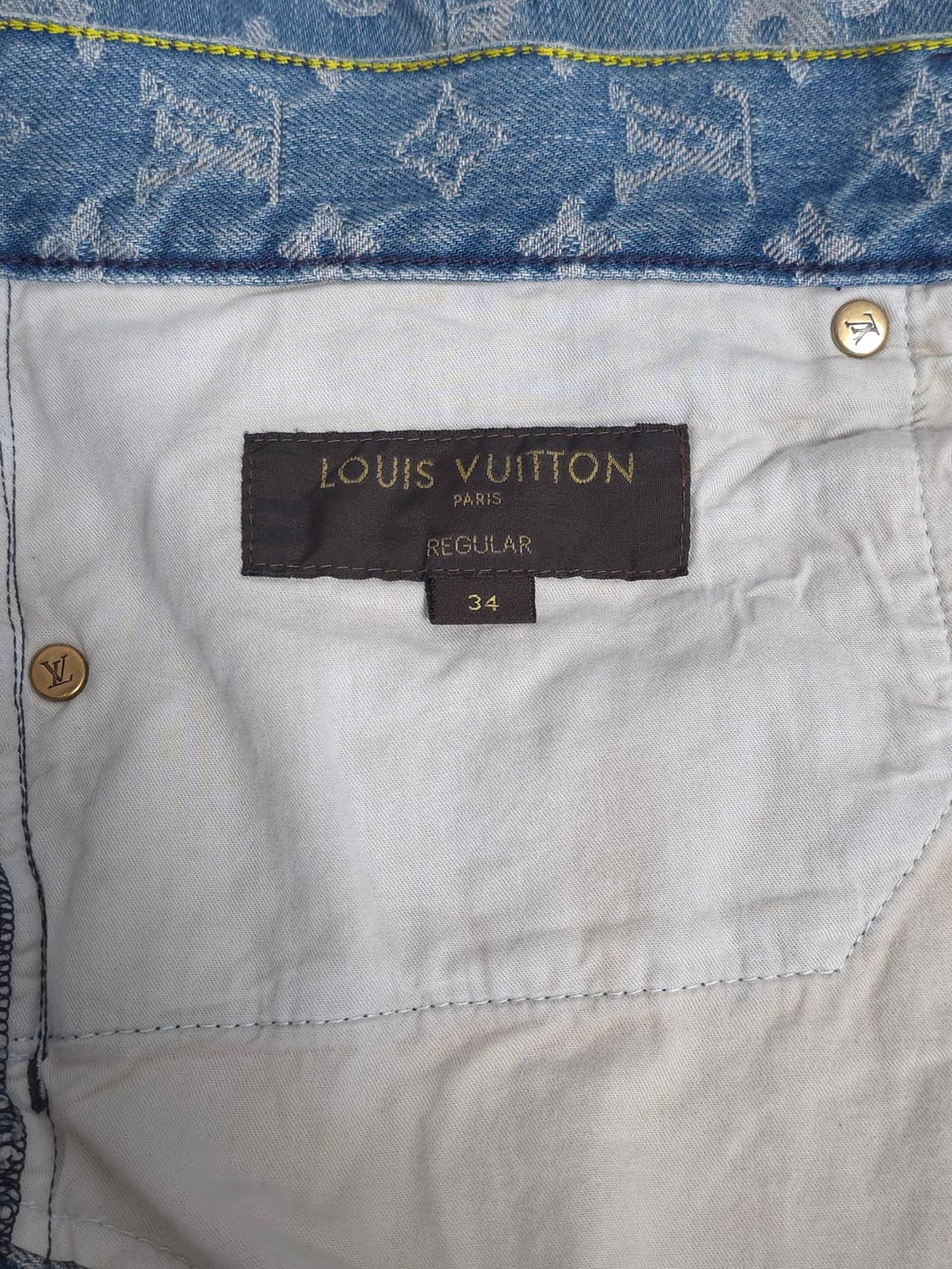 [34] 슈프림 루이비통 모노그램 데님팬츠 상품이미지6