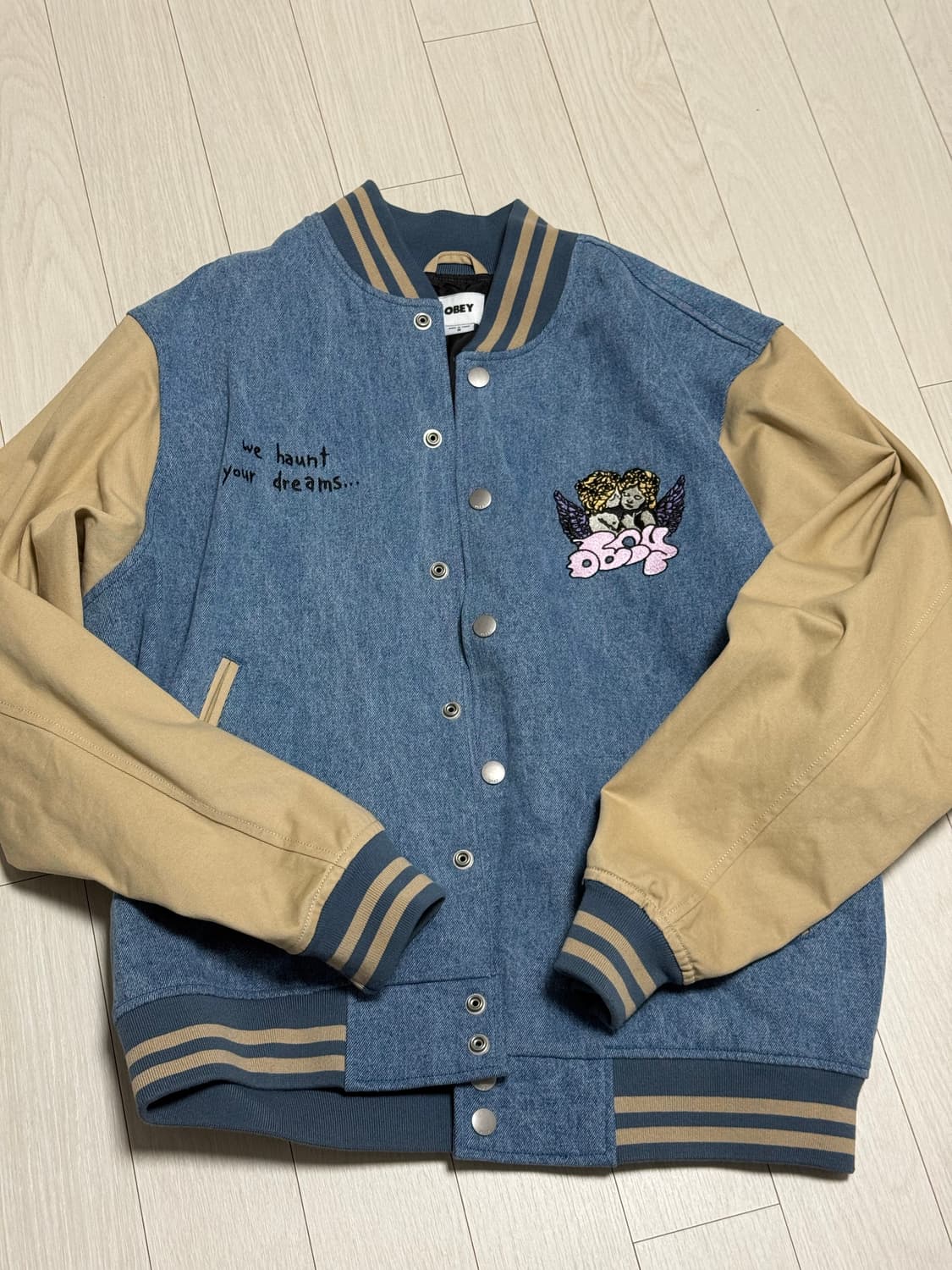 Obey 데님 바시티 자켓 ( 오베이 ) 정품  상품이미지2