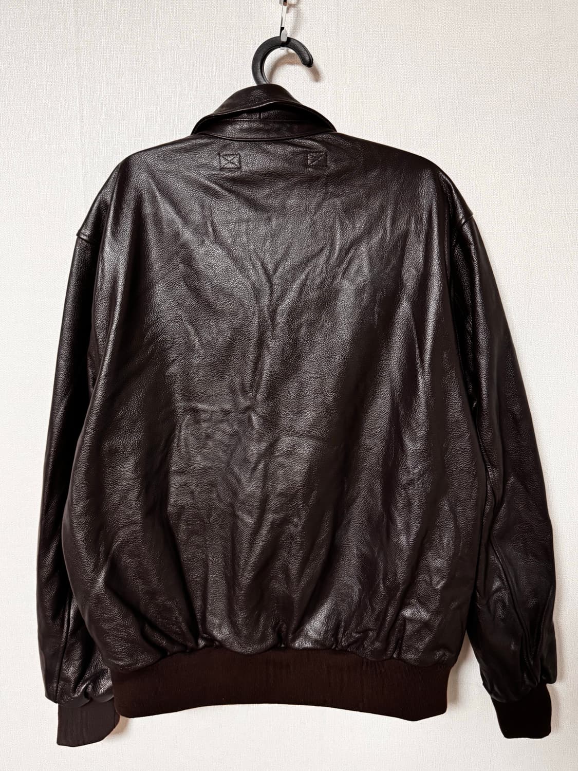 Willis&geiger USA A-2 레더 구스다운 점퍼 상품이미지3