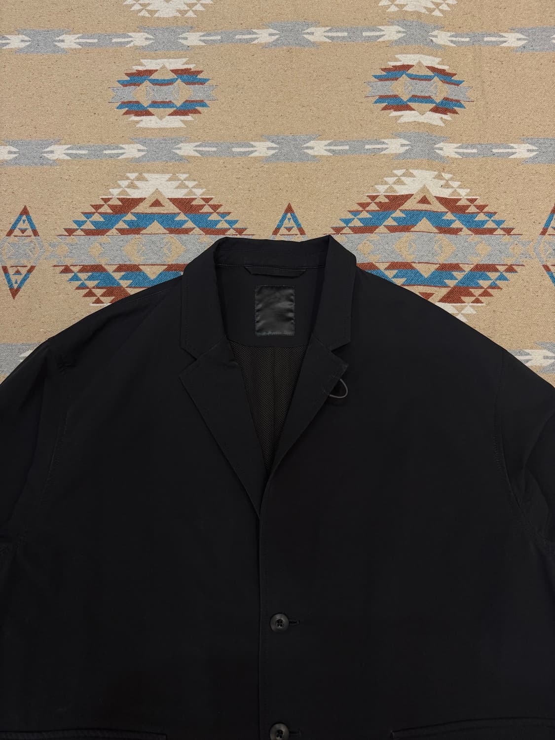 [M] 다이와피어39 테크 루즈 2B 자켓 트윌 블랙 상품이미지3