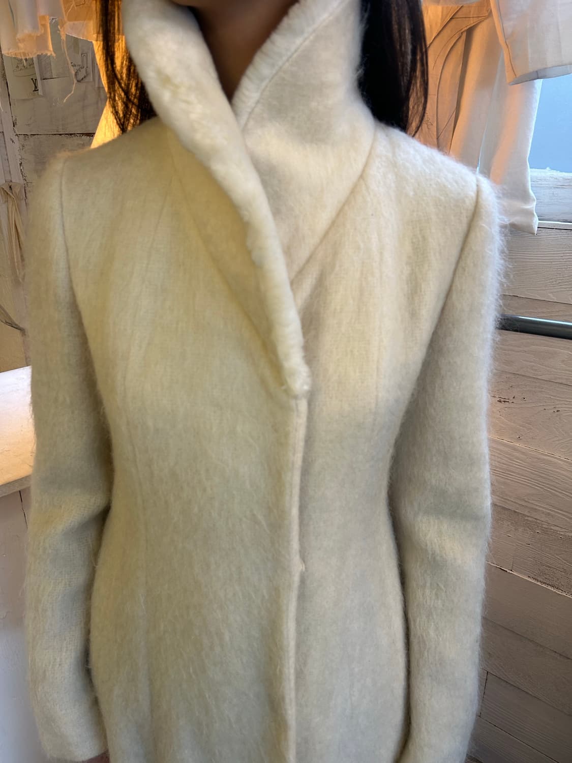 YETT’S 모헤어 퍼롱코트 상품이미지2