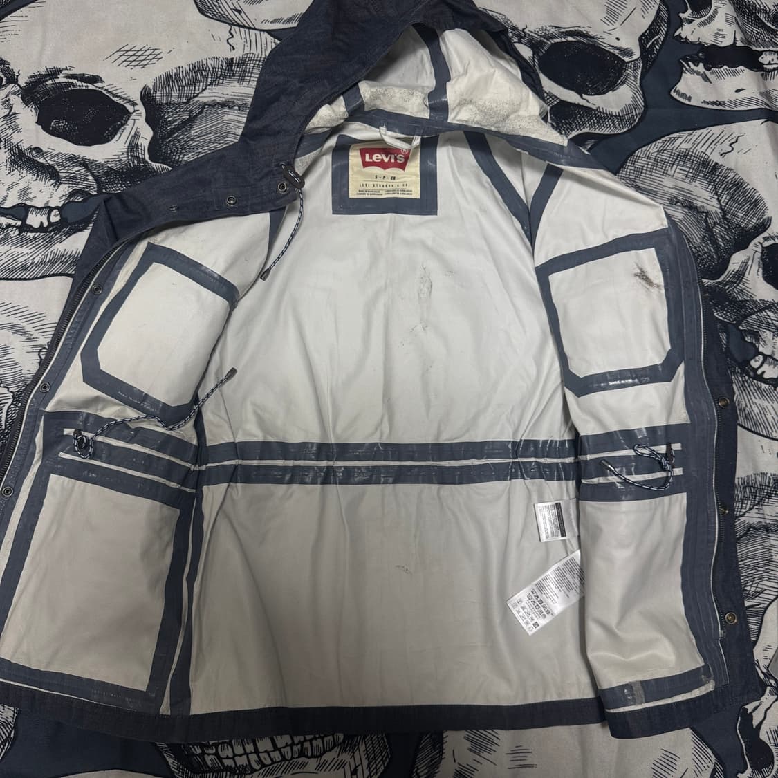 리바이스 방수 바람막이 자켓 S사이즈  상품이미지5
