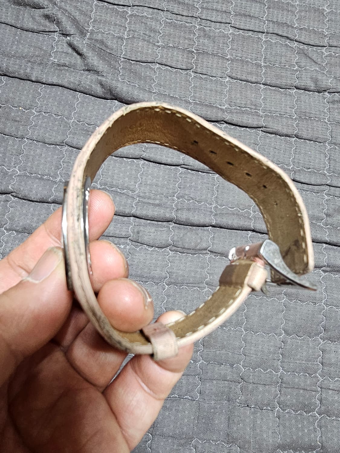 구찌 G로고 여성 시계 핑크 가죽 정품 상품이미지6