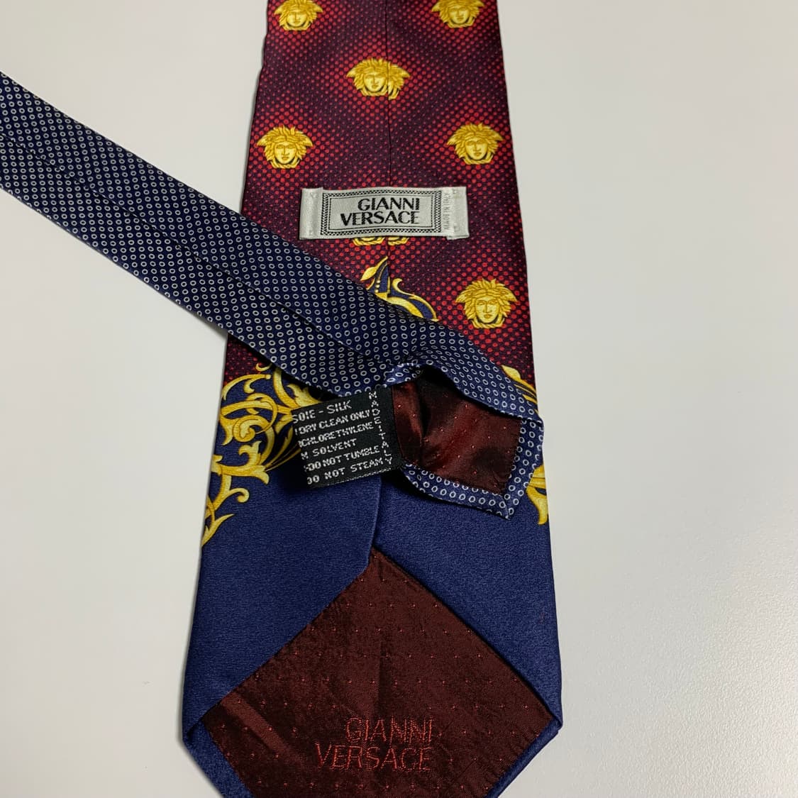 베르사체(VERSACE) 로고플레이 명품넥타이 이태리 100실크 A+ 상품이미지7