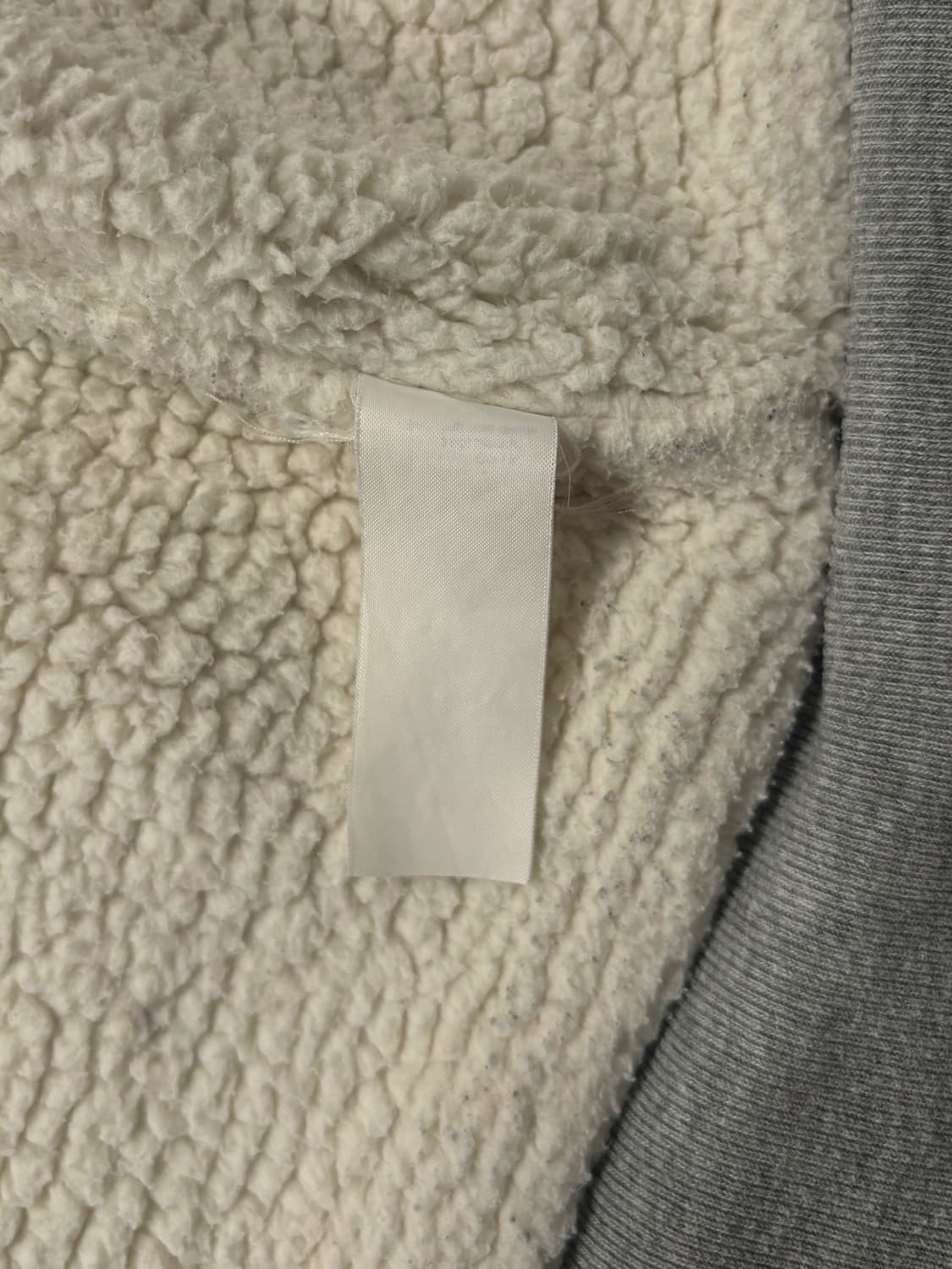 갭 양털 그레이 후드집업 상품이미지6